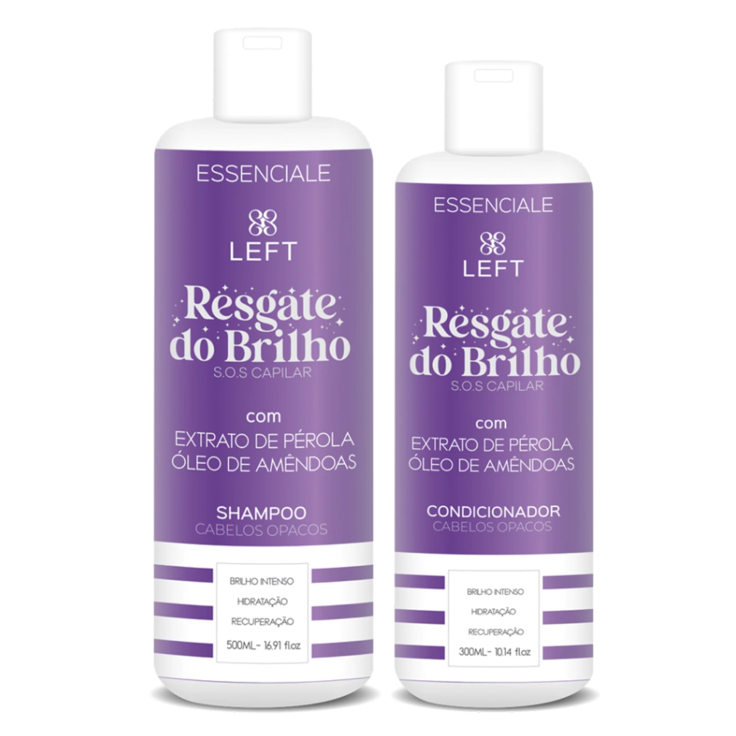 Shampoo 500ml + Cond 300ml SOS Capilar Resgate do Brilho Essenciale