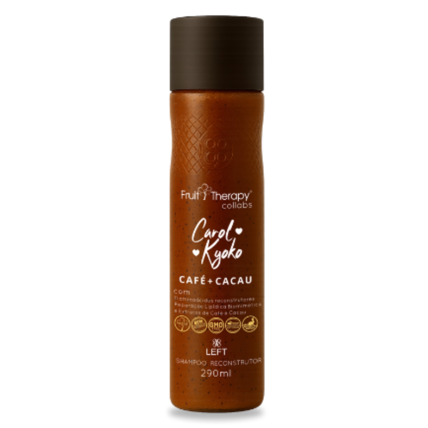 Shampoo Reconstrutor Café + Cacau Carol Kyoko 290ml