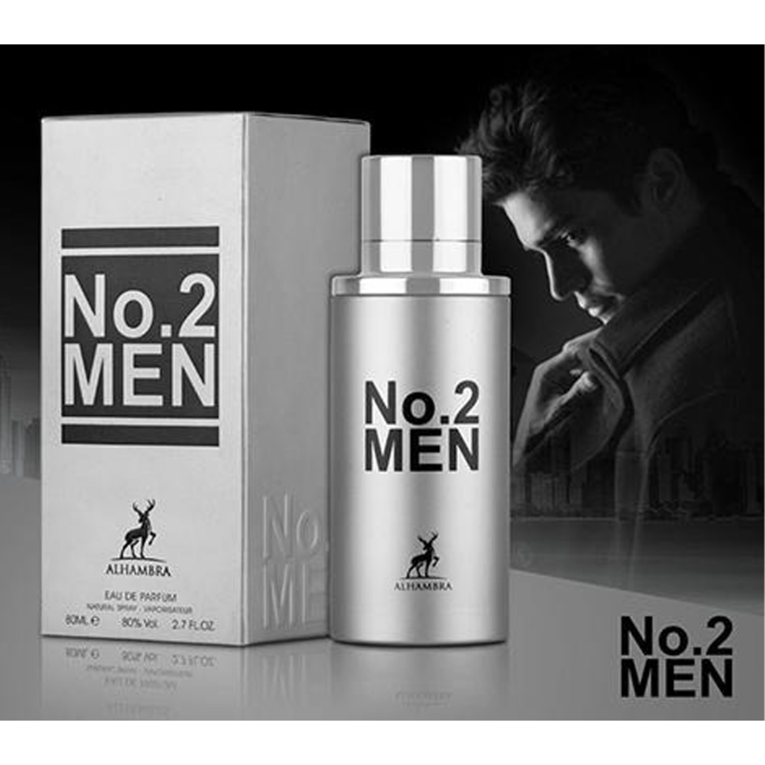 Perfume No.2 Men Maison Alhambra EDP Masculino 80ml