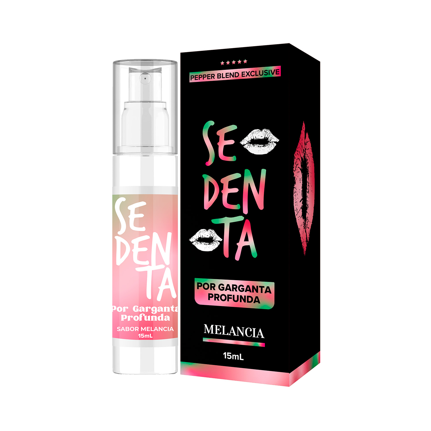 Sedenta Por Garganta Profunda Melancia Spray Extra Forte 18ml Dessensibilizante Efeito Imediato