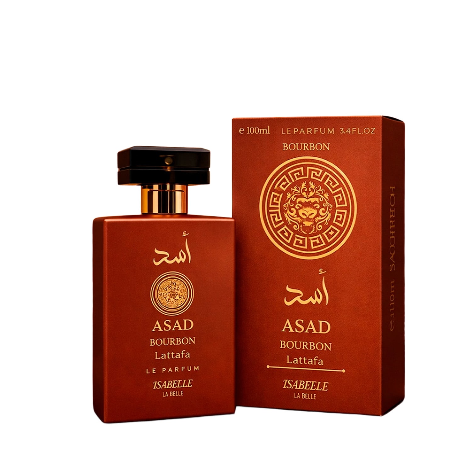 Asad Bourbon Isabelle La Belle Le Parfum - Perfume Masculino 100ml