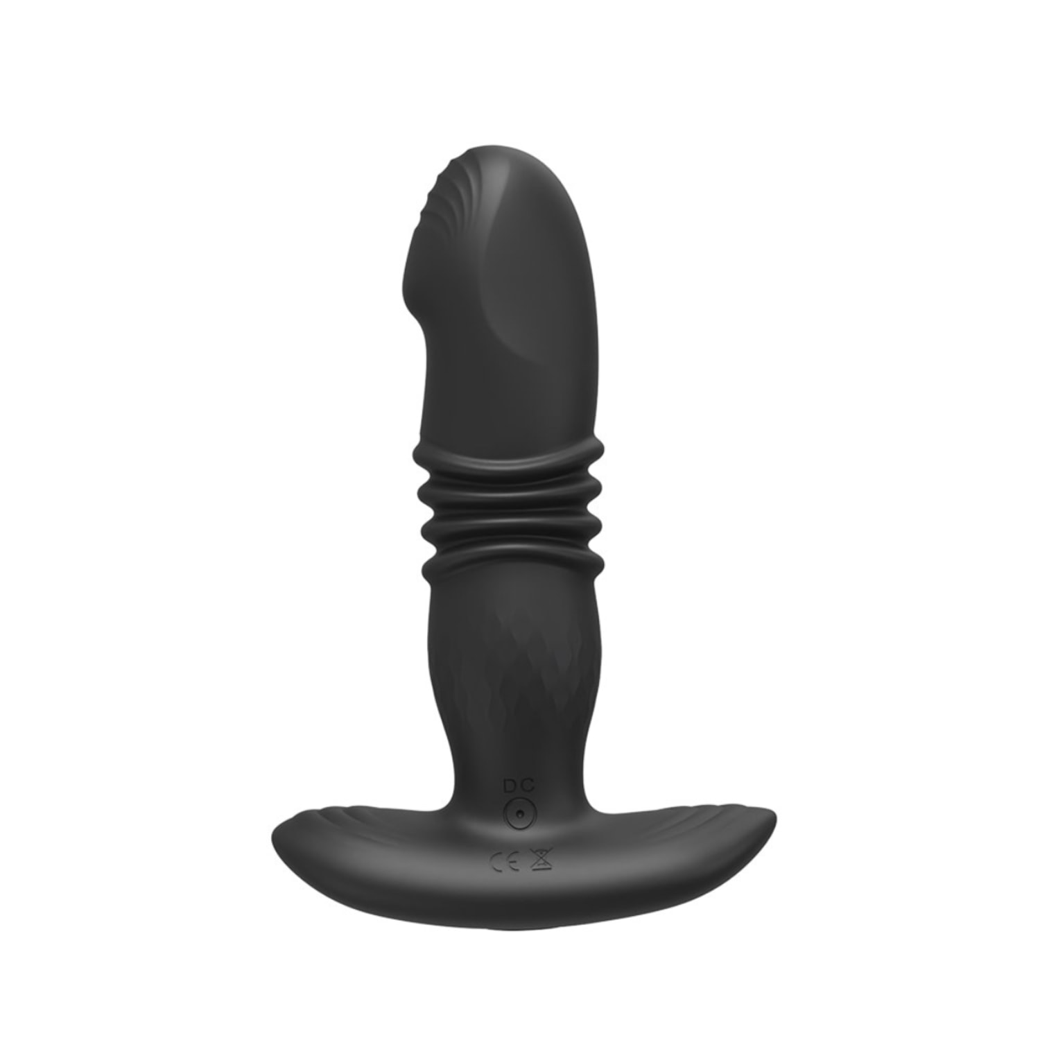 Massageador de Próstata Vai e Vem Plug Anal Controle Remoto 15,8cm x 3,8cm 10 Intensidades Silicone Recarregável