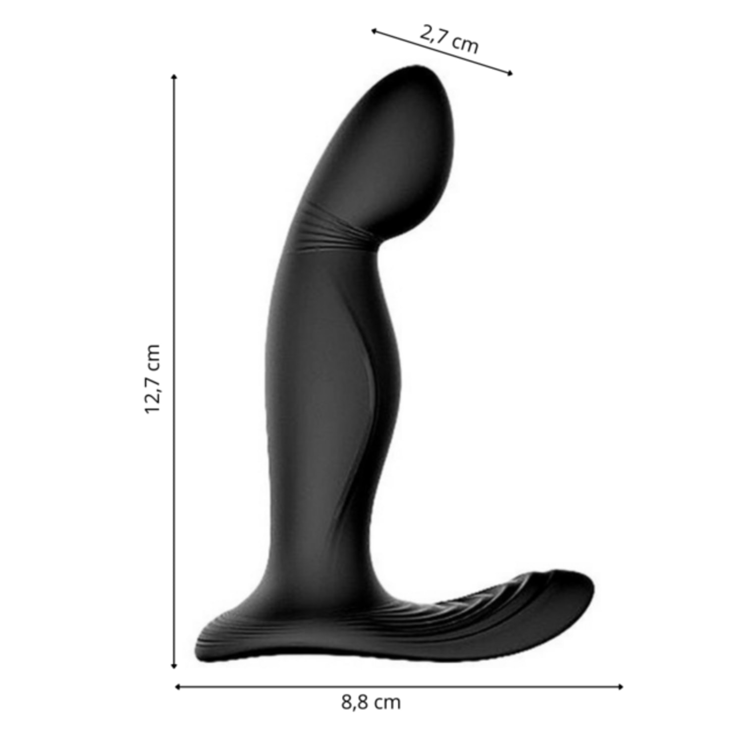 Vibrador Estimulador de Próstata 9 Vibrações Zeus S-Hande