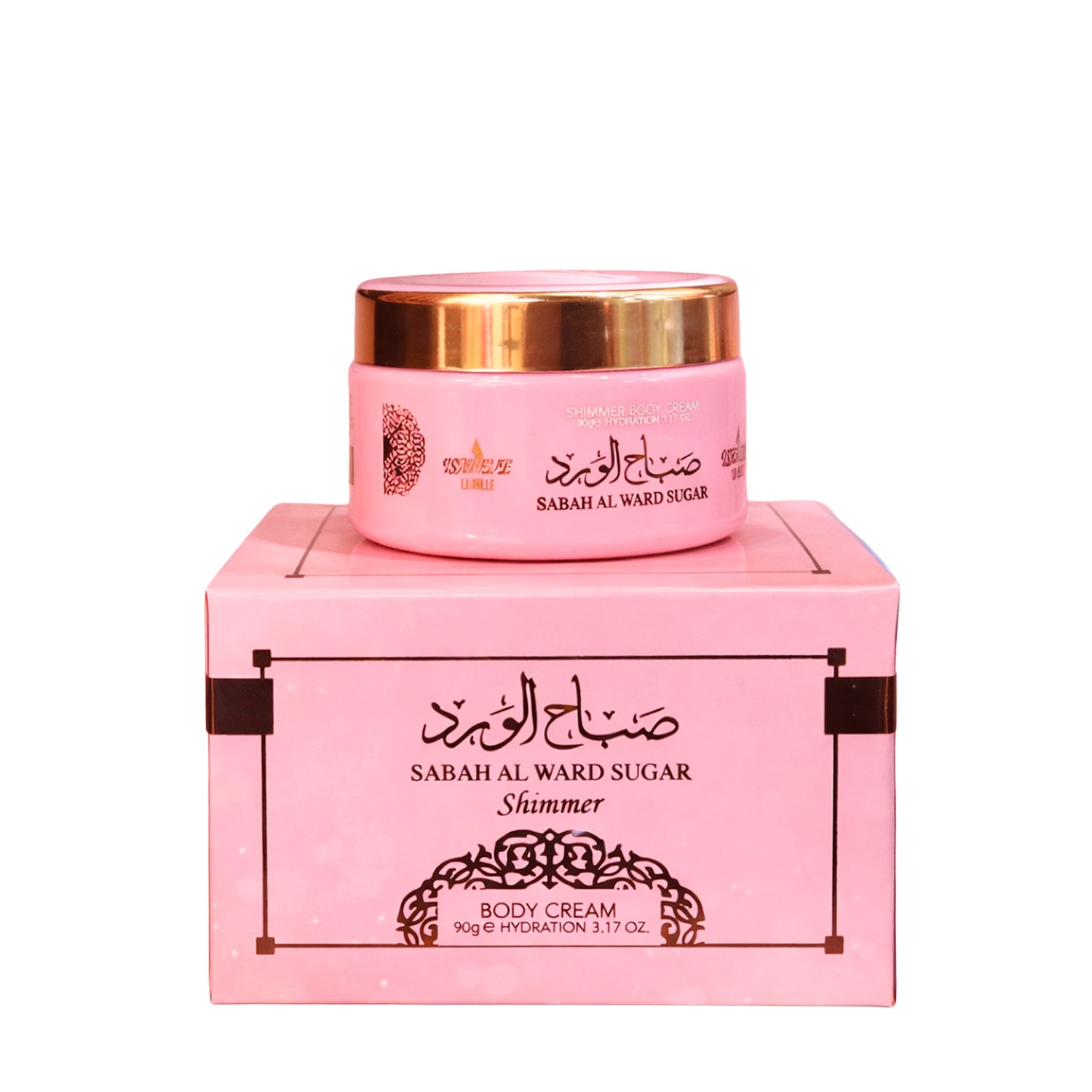 Isabelle La Belle Shimmer Sabah Al Ward Sugar - Creme Hidratante Corporal 90g