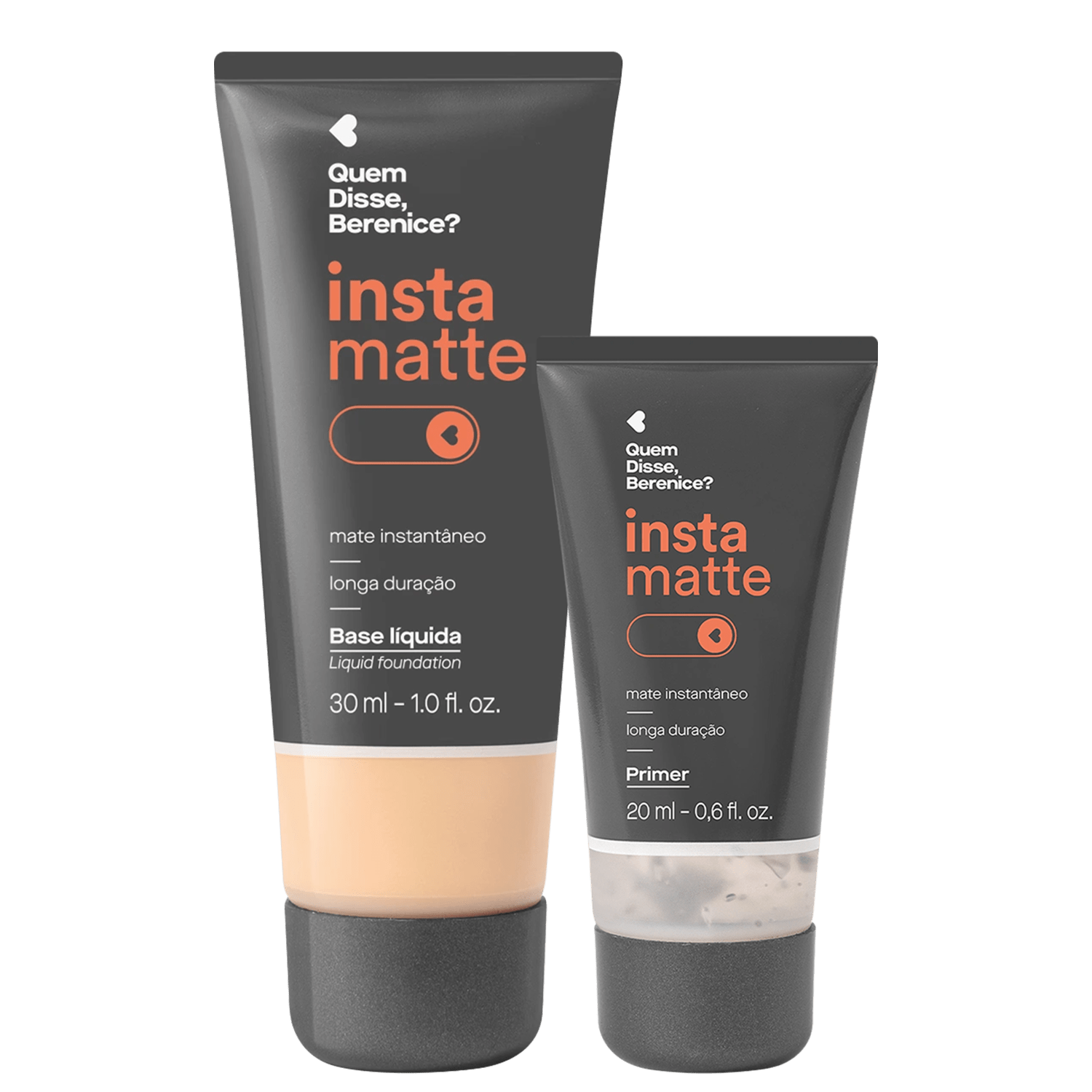 Kit Quem Disse, Berenice? Instamatte Primer + Base Líquida 110Q (2 Produtos) > Kit Quem Disse, Berenice? Instamatte Primer + Base Líquida 110Q (2 Produtos)