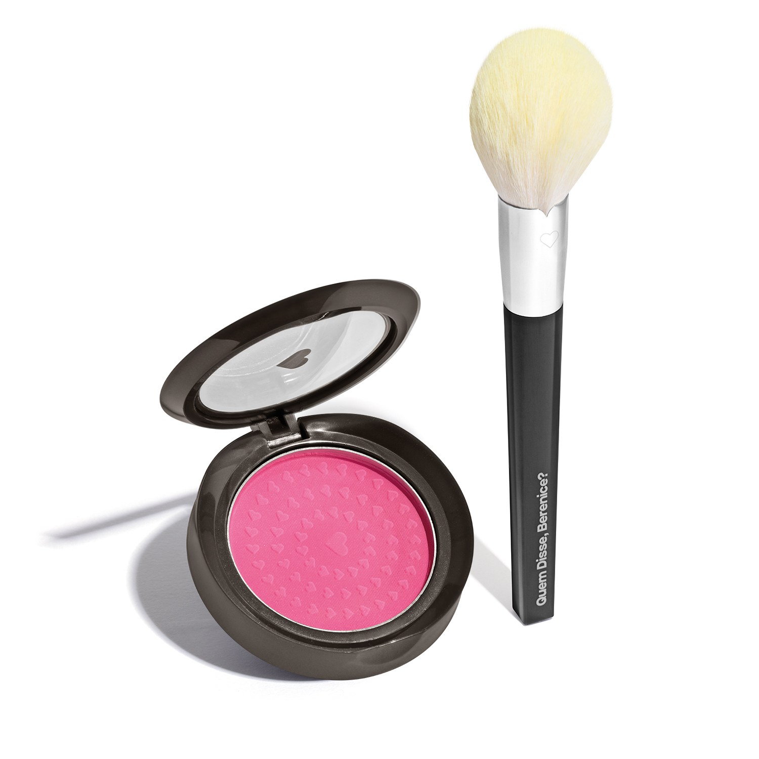 Kit Quem Disse, Berenice? Multi Pó & Blush + Blush Compacto Rosa Rosadinlex (2 Produtos)
