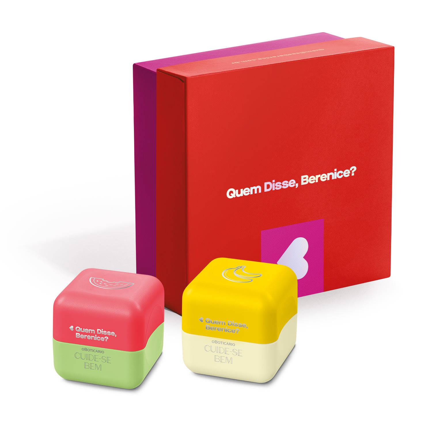 Kit Quem Disse, Berenice? Cuide-se Bem Feira: Melancia e Banana (3 Produtos)
