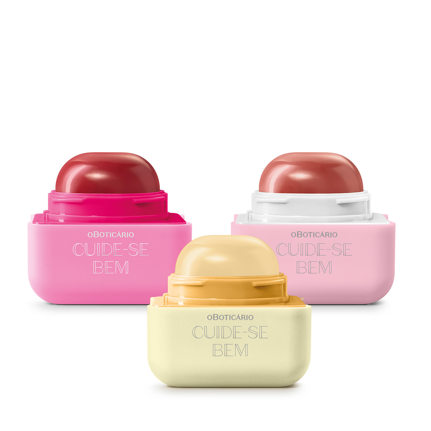 Combo Cuide-se Bem Quem Disse, Berenice?: Balm Labial Vinho 6,2g + Balm Labial Incolor 6,2g + Balm Labial Rosa 6,2g > Combo Cuide-se Bem Quem Disse, Berenice?: Balm Labial Vinho 6,2g + Balm Labial Incolor 6,2g + Balm Labial Rosa 6,2g