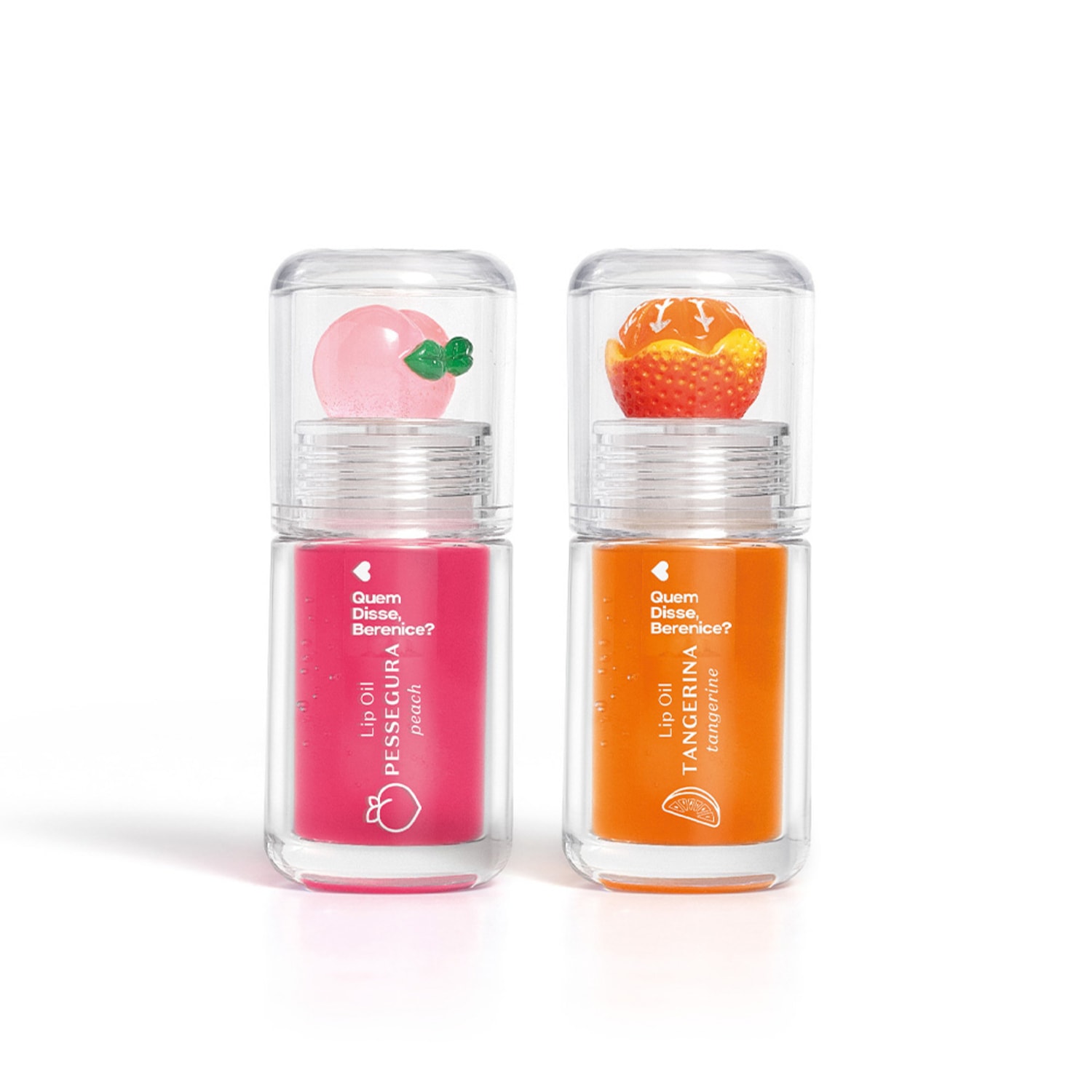 Combo Lip Oil Cuide-se Bem Quem Disse, Berenice?: Rosa Fúcsia Pessegura 3,5ml + Coral Tangerina 3,5ml > Combo Lip Oil Cuide-se Bem Quem Disse, Berenice?: Rosa Fúcsia Pessegura 3,5ml + Coral Tangerina 3,5ml