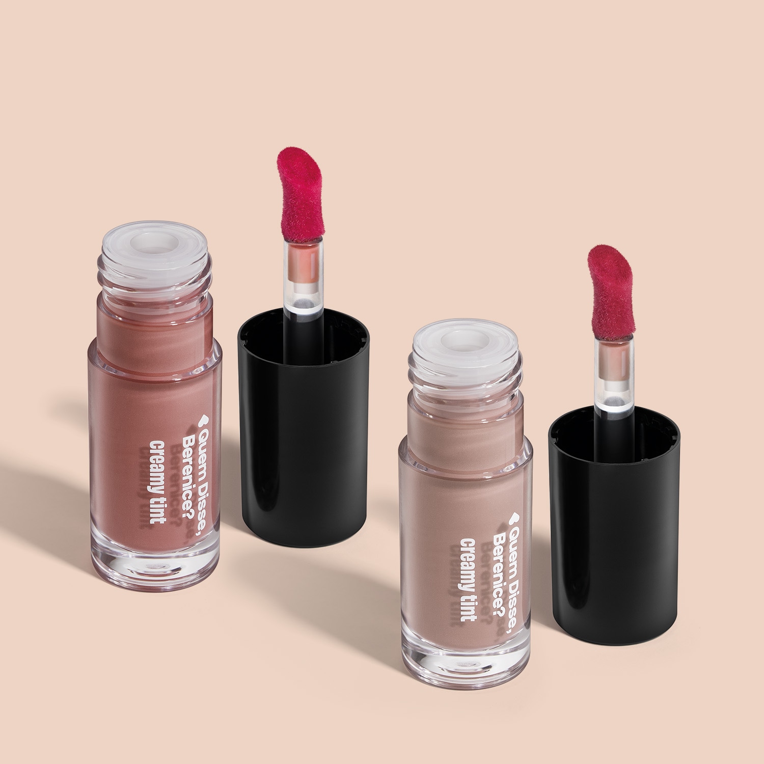 Combo Gloss Labial Creamy Tint: Avelã Rosado 4ml + Bege Nude Neutro 4ml > Combo Gloss Labial Creamy Tint: Avelã Rosado 4ml + Bege Nude Neutro 4ml