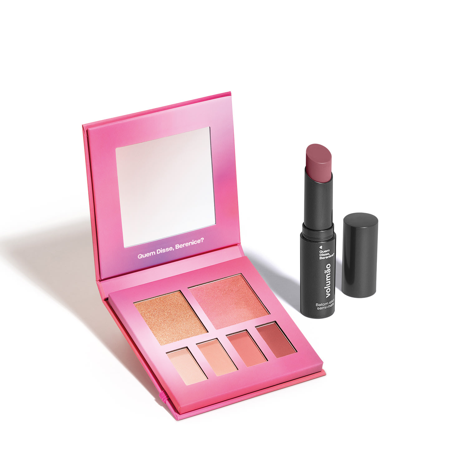 Kit Quem Disse, Berenice? Duo Multifuncional Rose (2 Produtos)