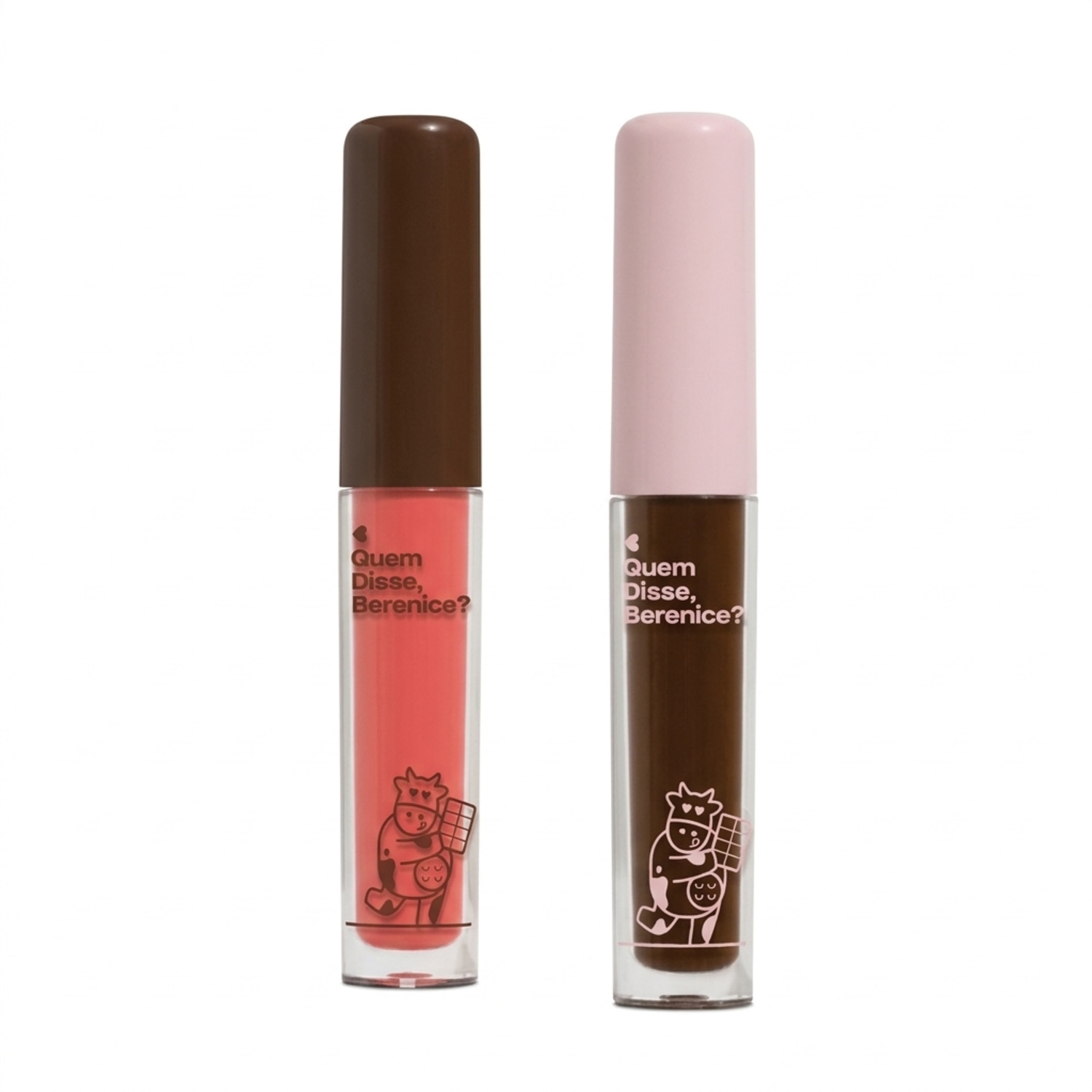 Combo Deleite Chocolatudo: Gloss Brilho Labial Rosa 4ml + Gloss Brilho Labial Marrom 4ml > Combo Deleite Chocolatudo: Gloss Brilho Labial Rosa 4ml + Gloss Brilho Labial Marrom 4ml