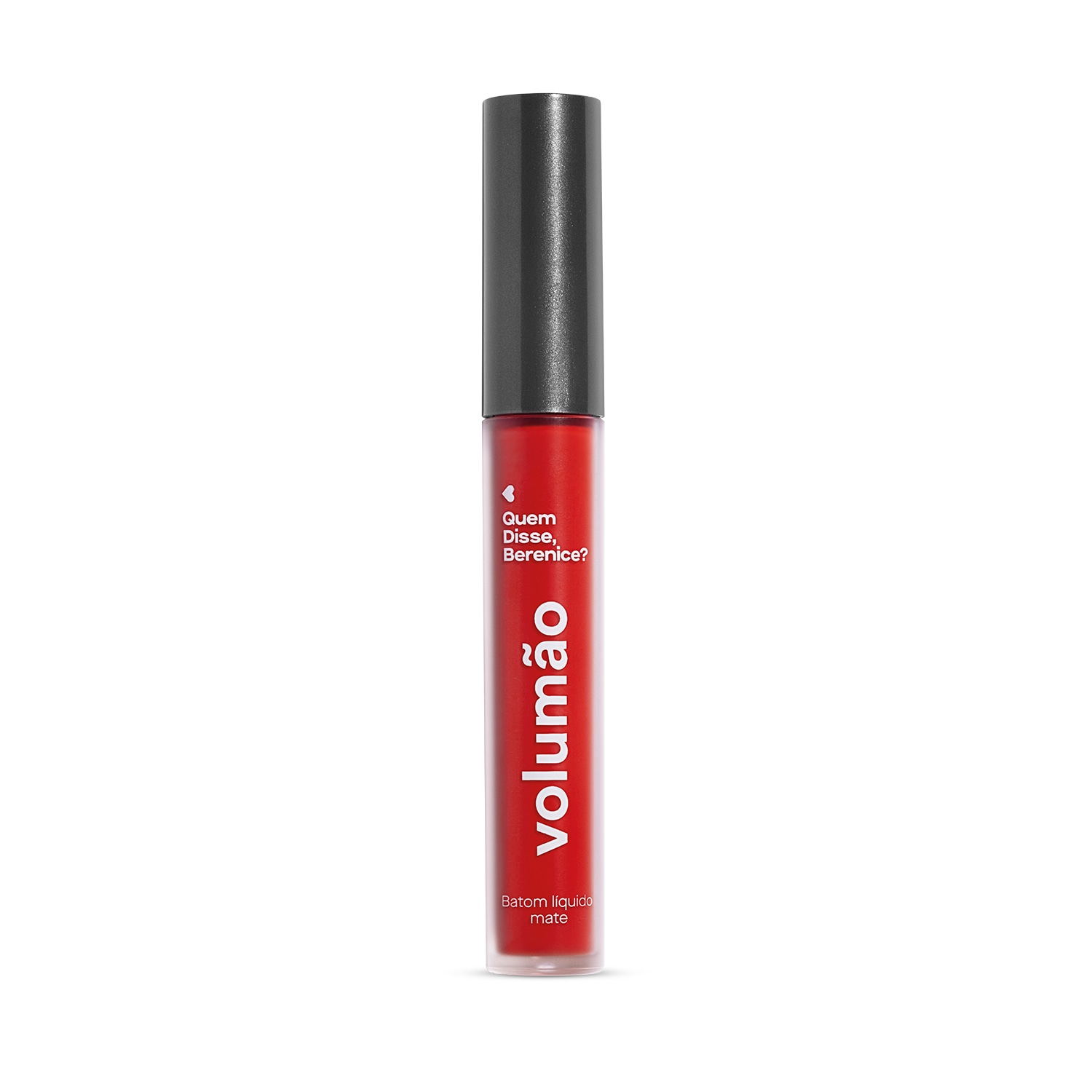 Quem Disse, Berenice? Volumão Vermelho Morangoli - Batom Líquido 4ml > Quem Disse, Berenice? Volumão Vermelho Morangoli - Batom Líquido 4ml