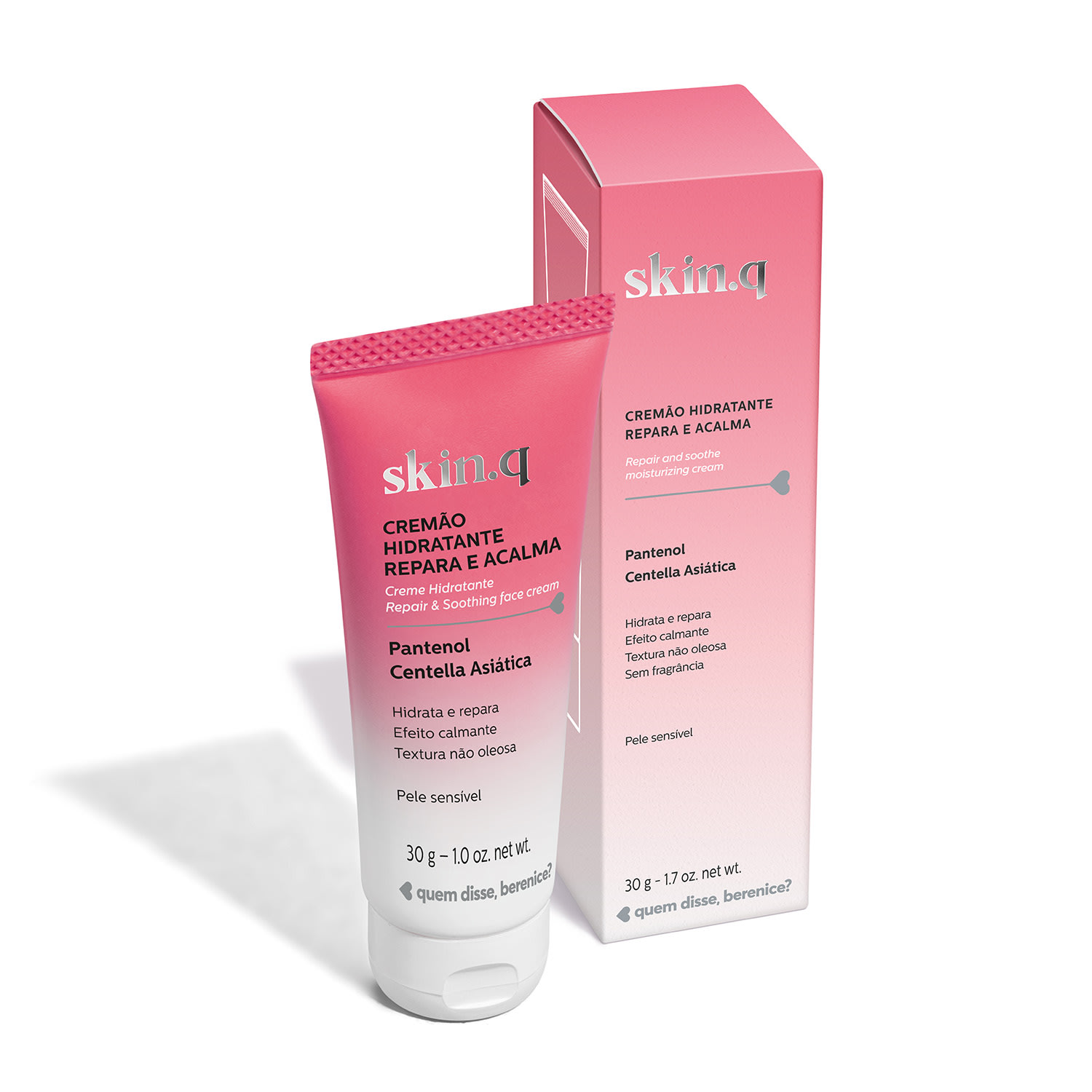 Quem Disse, Berenice? Skin.q Repara e Acalma - Cremão Hidratante 30ml