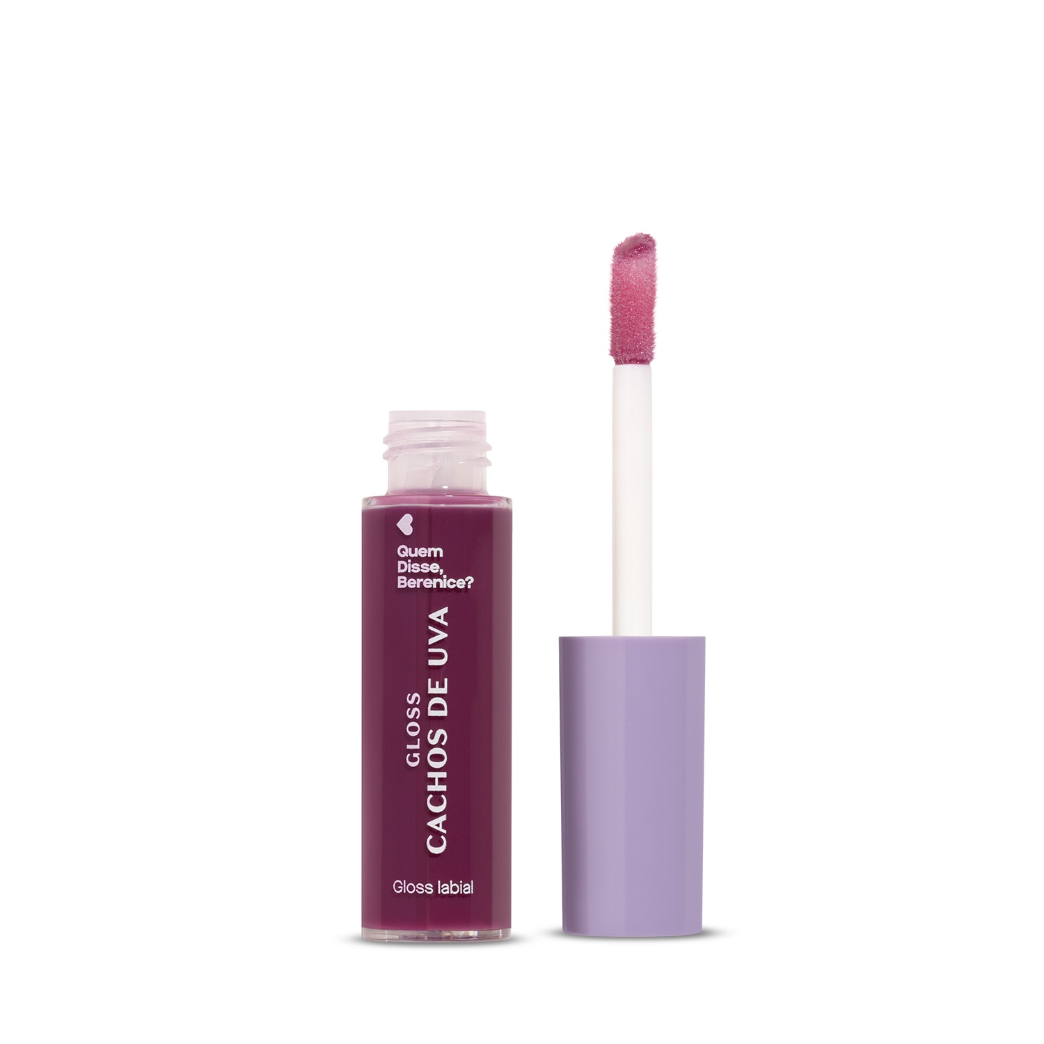 Gloss Labial Cachos de Uva QDB E Cuide-se Bem Quem Disse, Berenice? 4ml