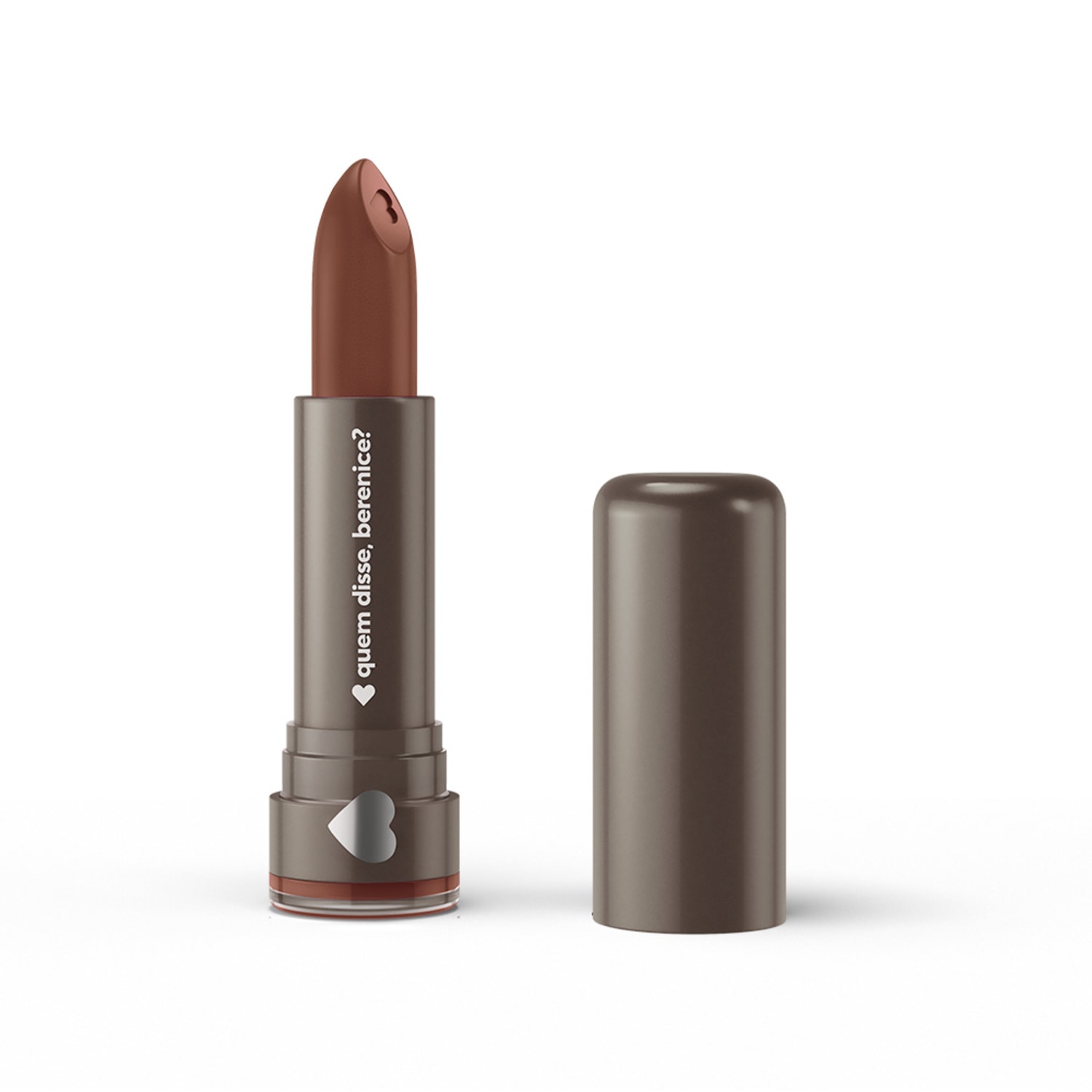 Quem Disse, Berenice? Alta Pigmentação Marrom - Batom Matte 3,8g