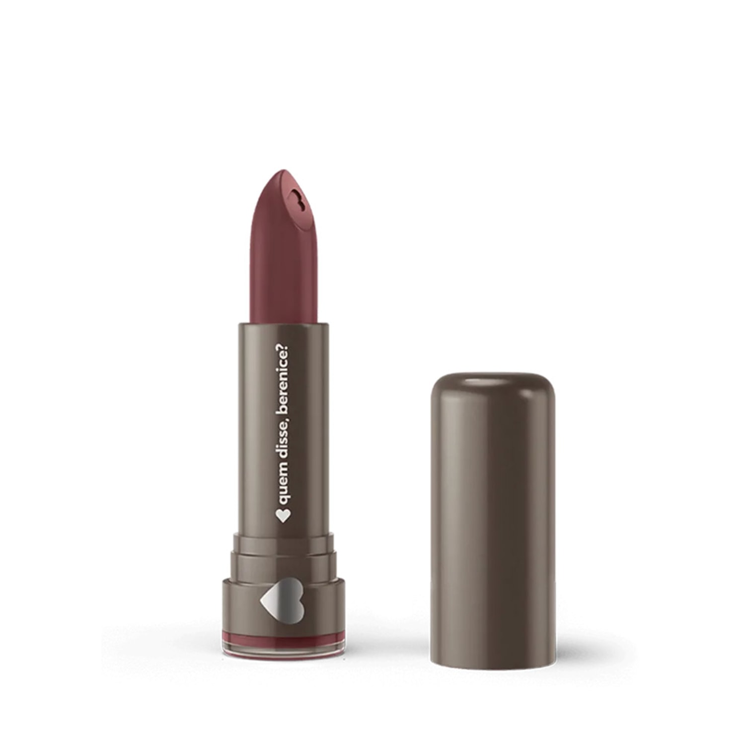 Quem Disse, Berenice? Alta Pigmentação Bordô Castanhito - Batom Matte 3,8g