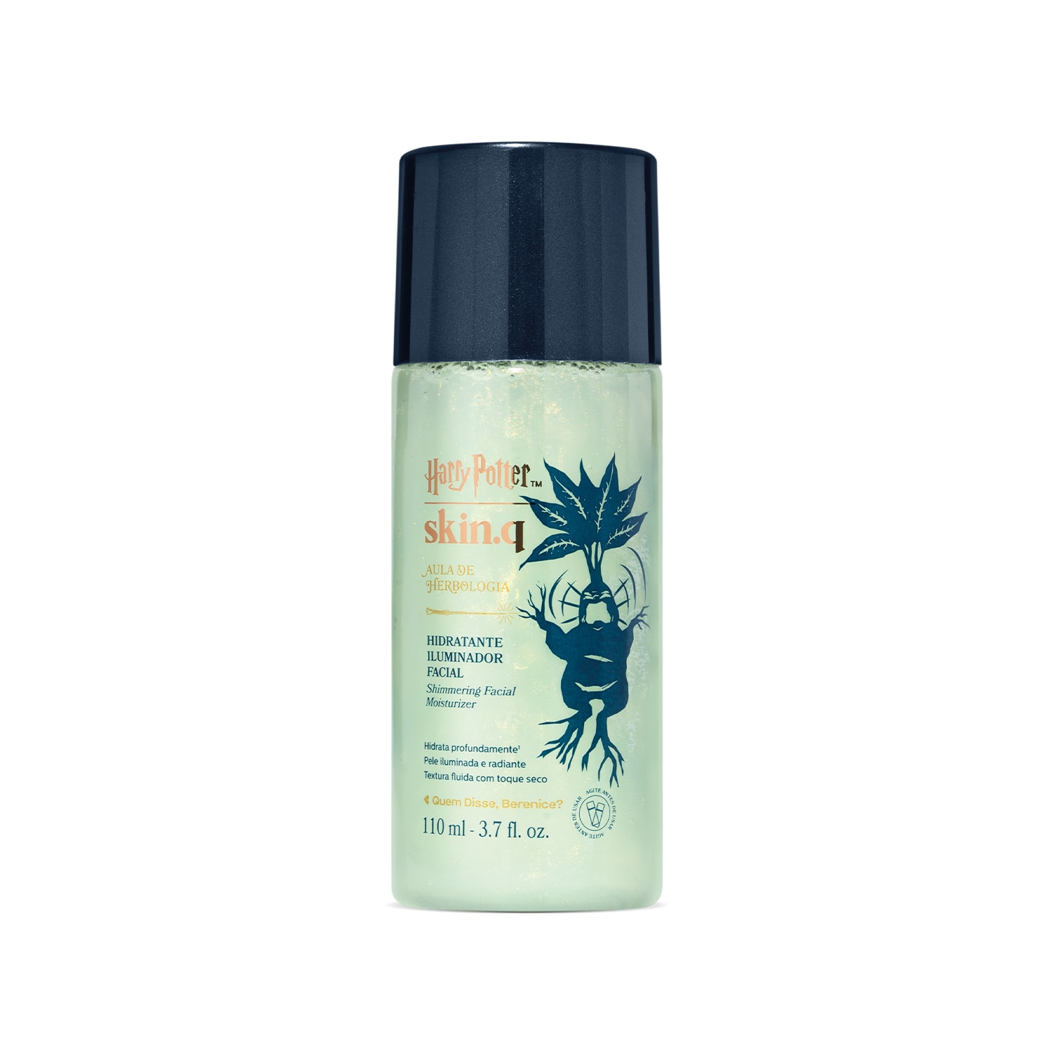 Quem Disse, Berenice? Skin q. Harry Potter Aula de Herbologia - Hidratante Iluminador Facial 110ml