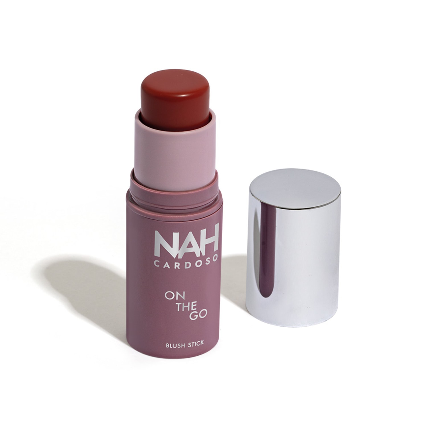 Nah Cardoso On The Go By QDB? Marrom - Blush Stick 5g