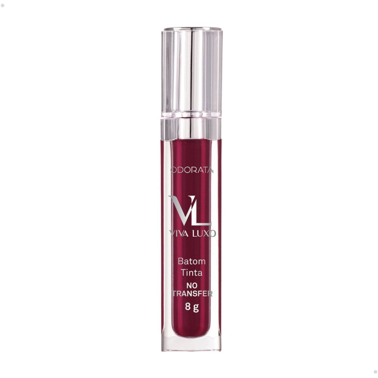Batom Tinta No Transfer Bali Vinho Efeito Supermatte Longa Duração Ultrapigmentação Viva Luxo ODORATA REF 2499