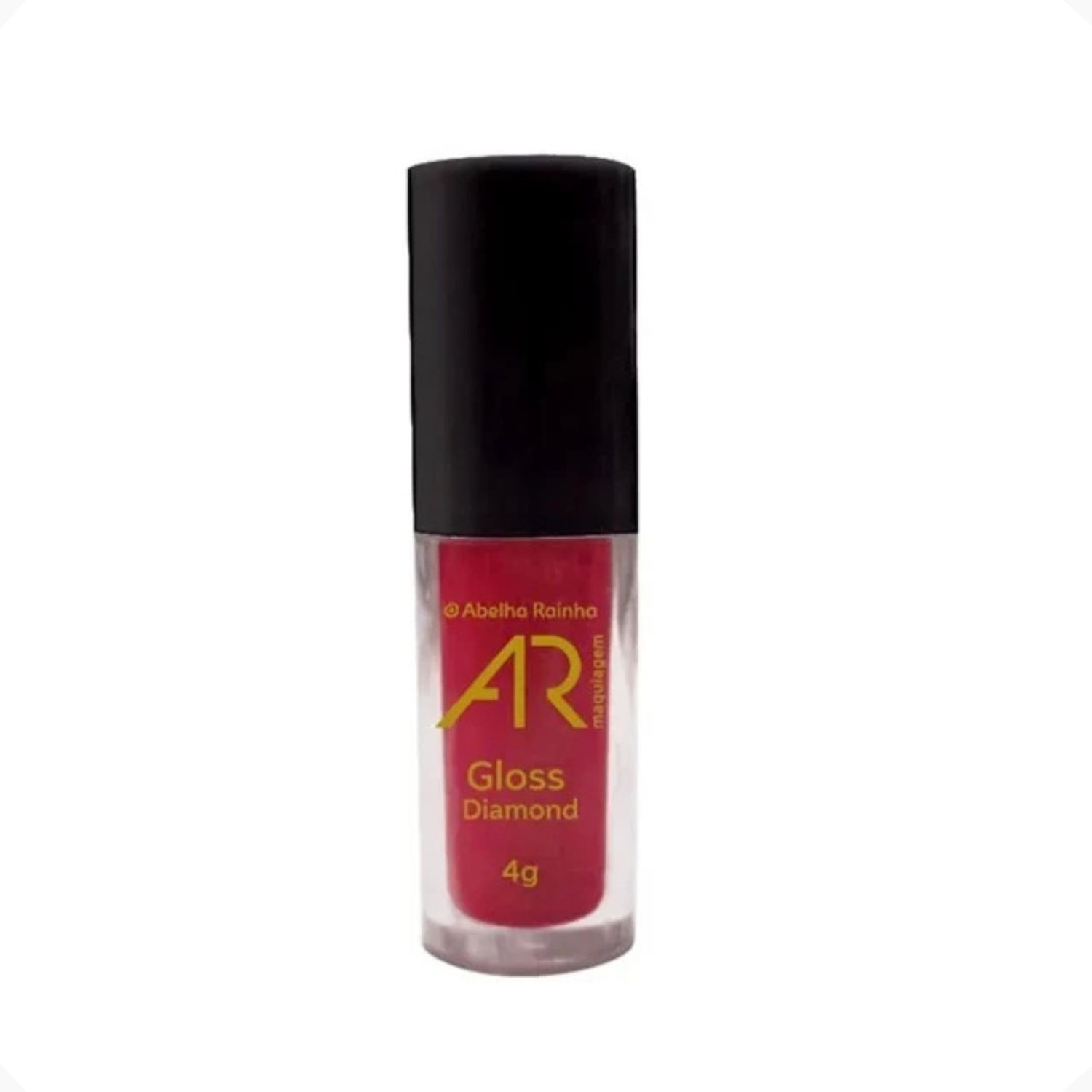 Gloss Labial Diamond Romance Com Partículas de Brilho Abelha Rainha 5g REF 4209