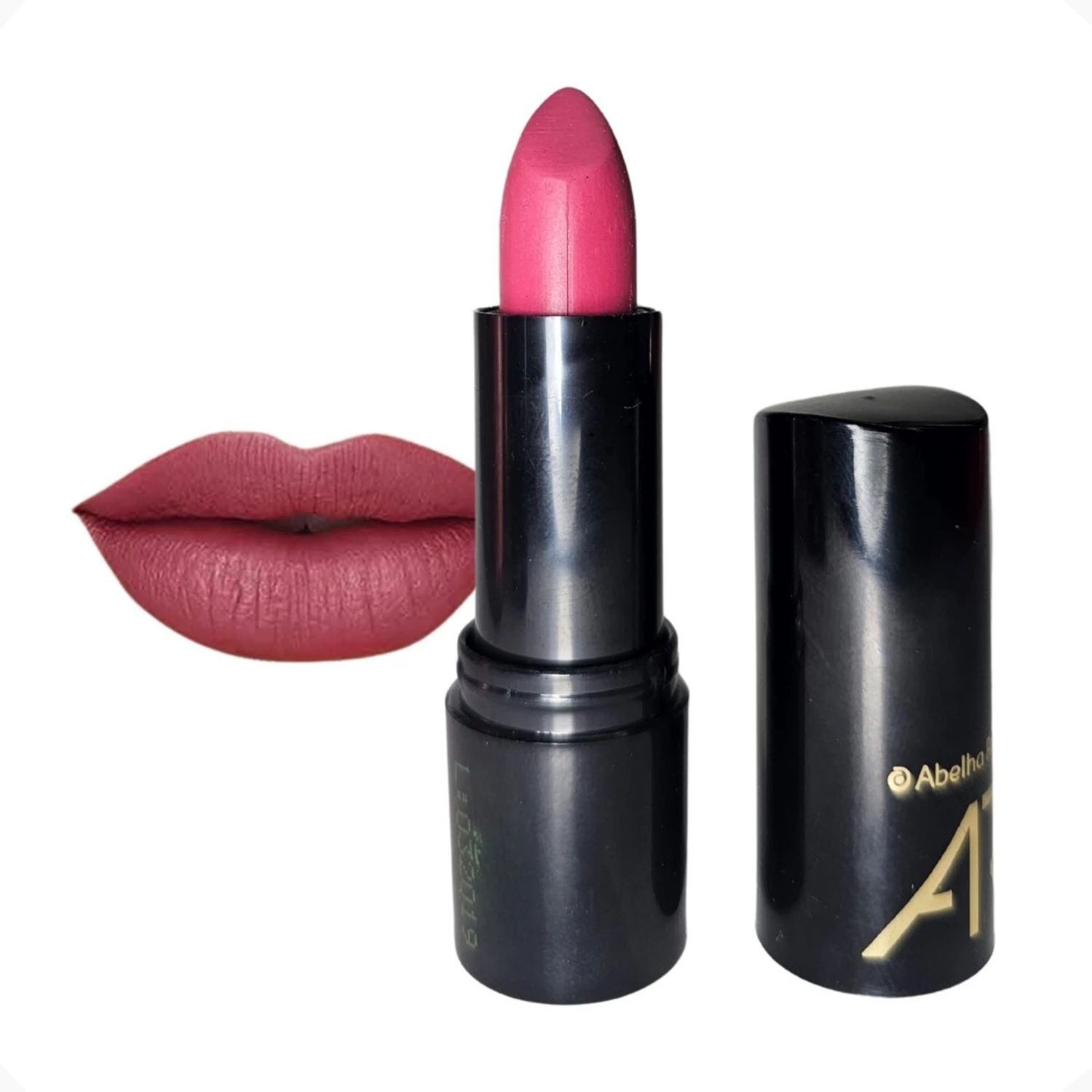 Batom Retinol-Like Baile De Rosas Lábios Renovados Hidratados Ar Maquiagem Abelha Rainha REF 4214