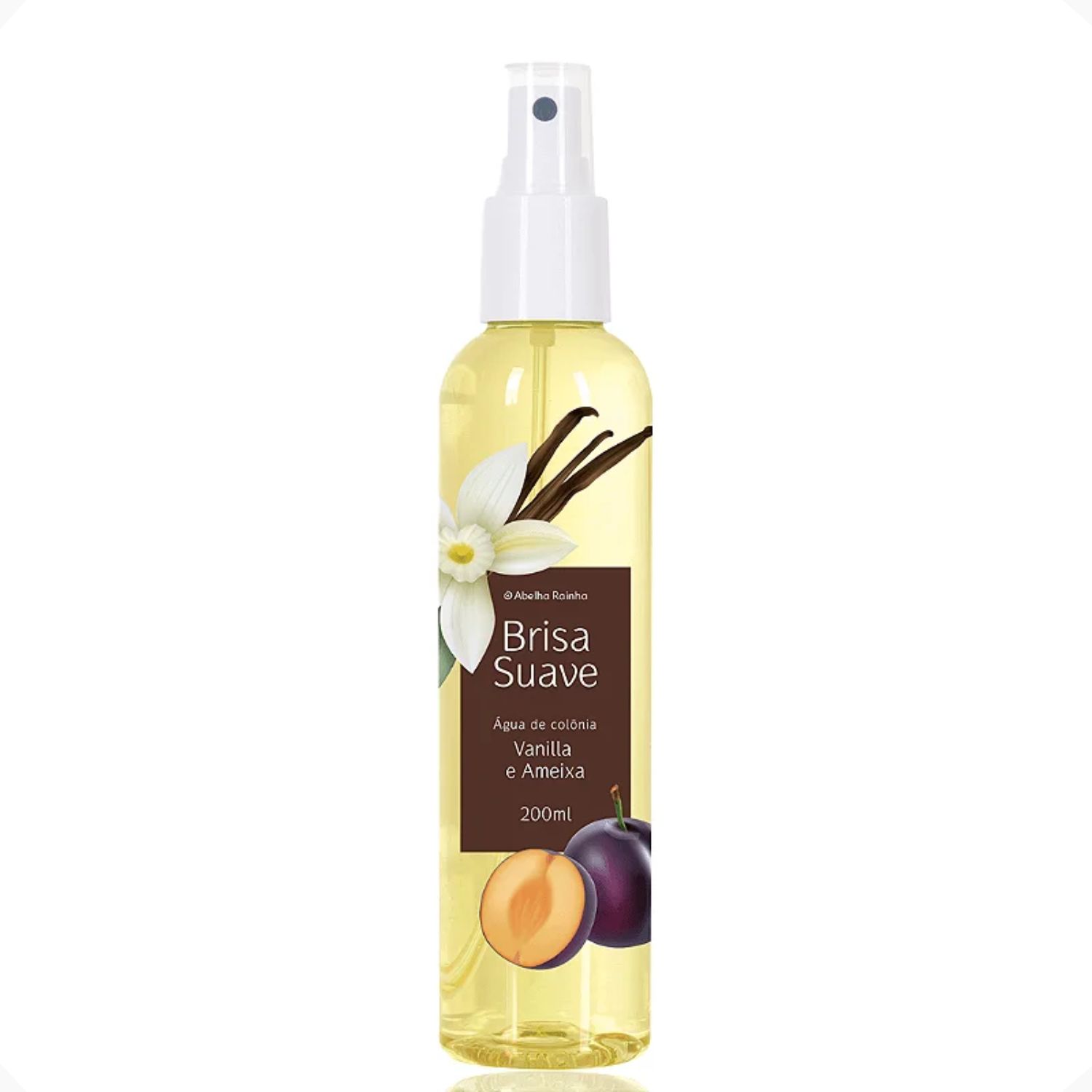 Abelha Rainha Brisa Suave Vanilla e Ameixa - Body Spray Feminino 200ml