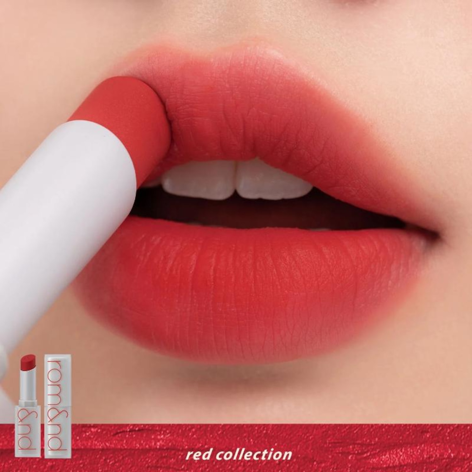 ROM&ND - Zero Matte Lipstick 3g Cor:#17 Red Heat