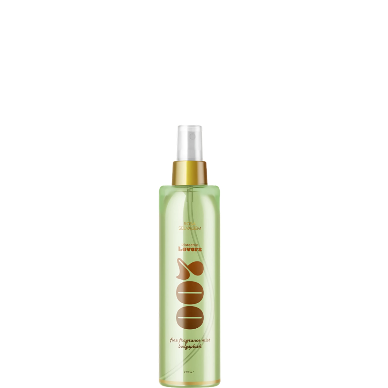 Rosa Selvagem Body Splash Lovers Pistachio 200 Ml