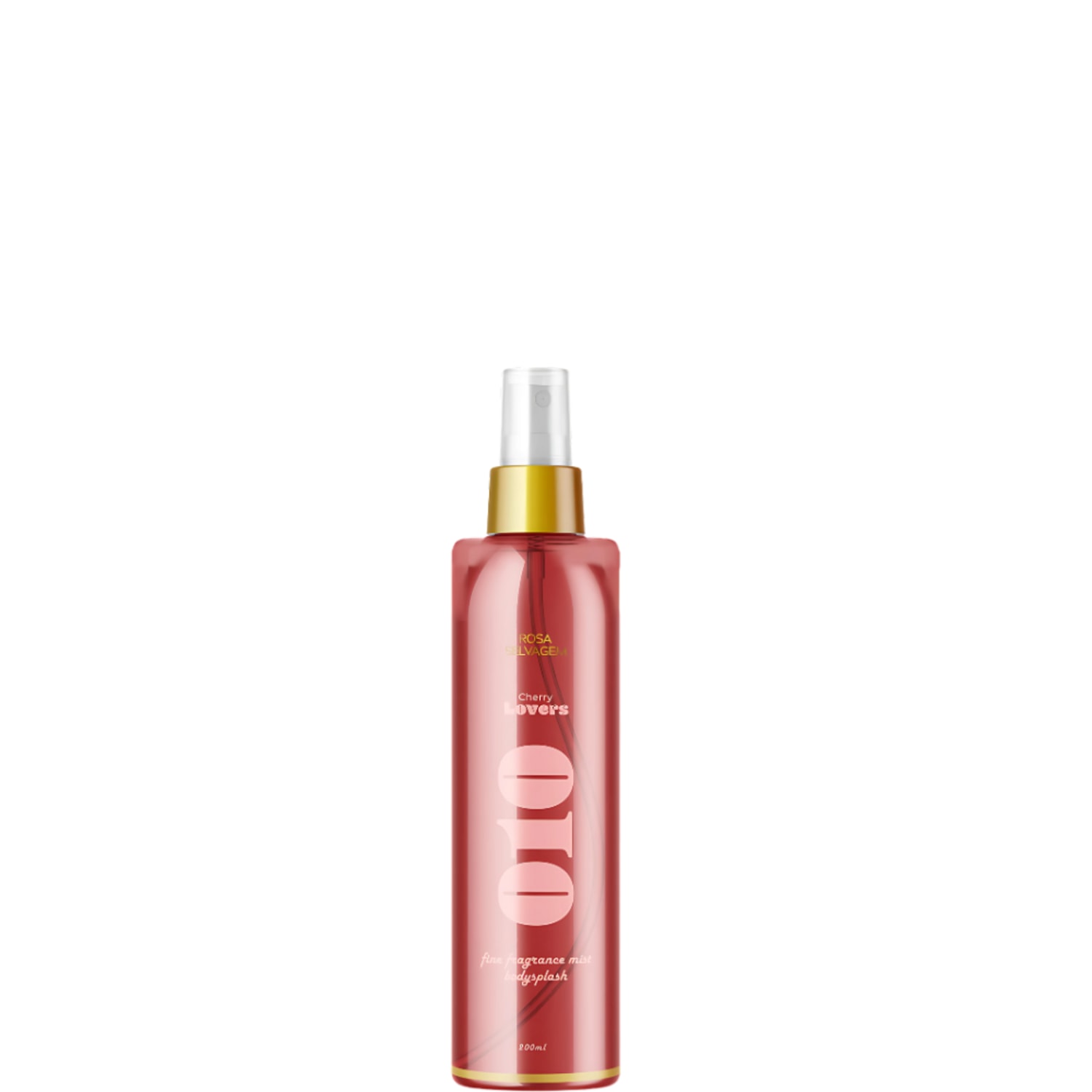 Rosa Selvagem Body Splash Lovers Cherry 200 Ml