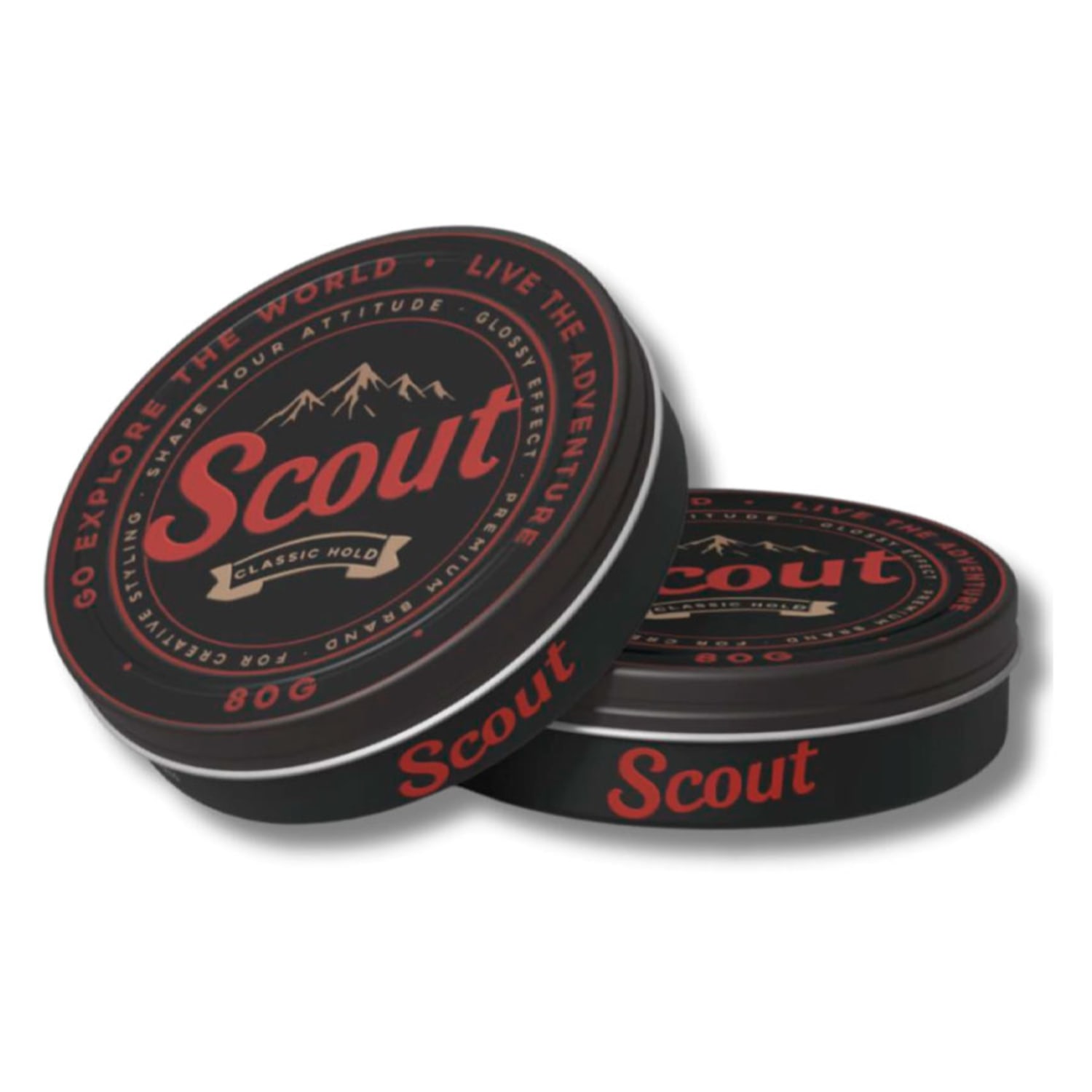 Pasta Classic Hold 80g Scout - Efeito Brilho Fixação Média