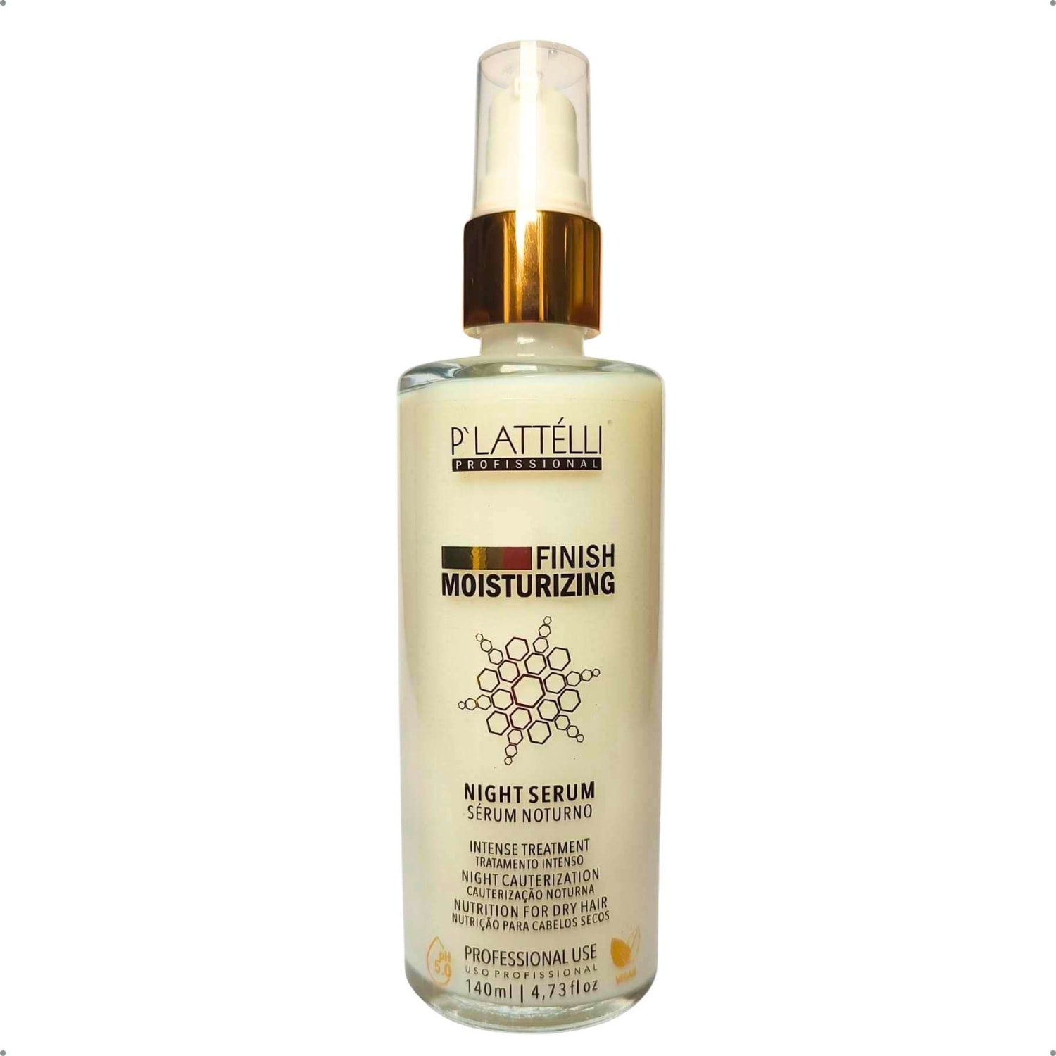 Serum Noturno Plattelli Finish Moisturizing 140ml