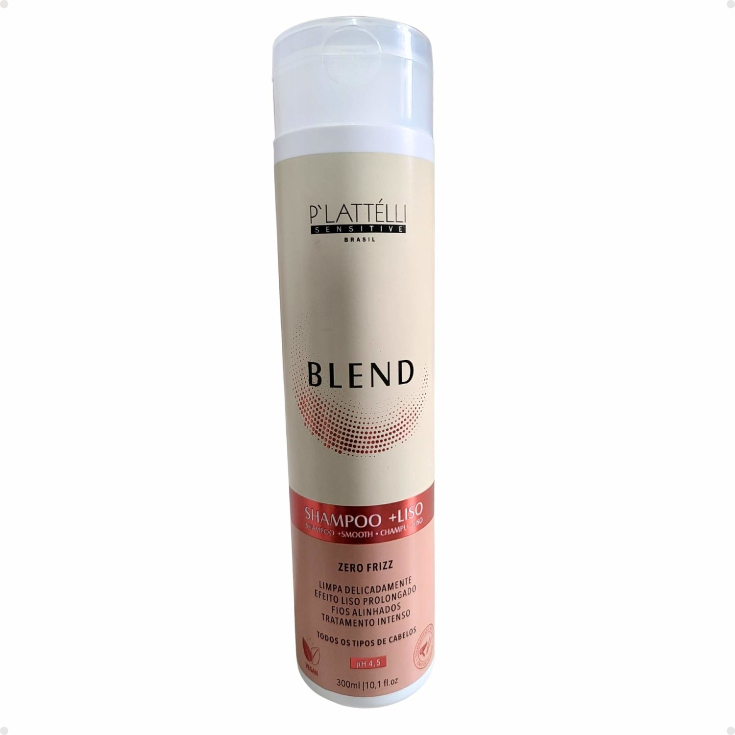 Shampoo Plattelli Blend + Liso 300ml