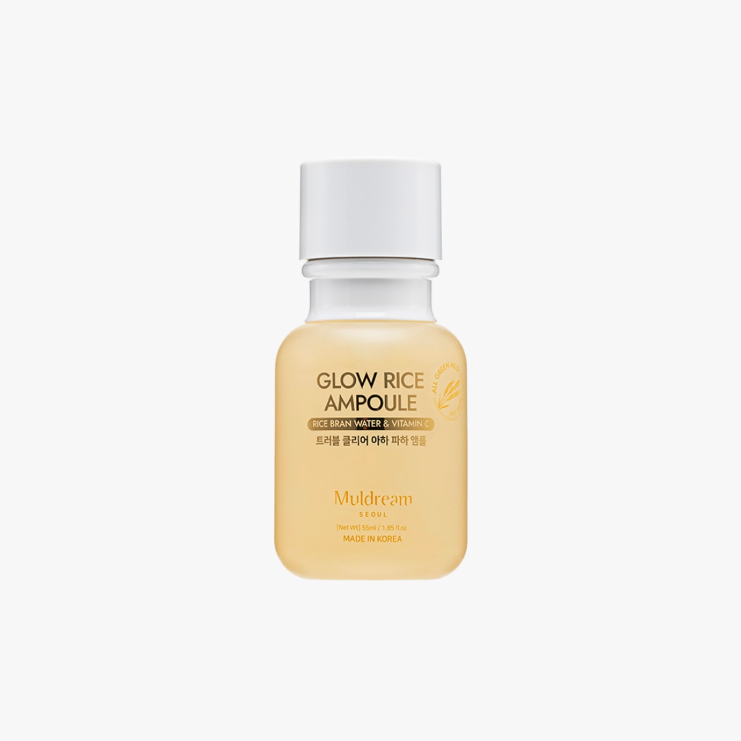 Muldream Ampola AHA PHA Trouble Clear de Arroz e Vitamina C 50ml
