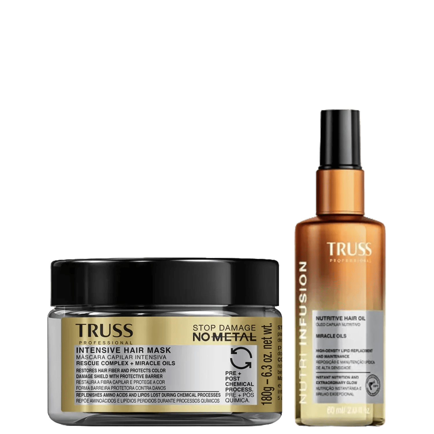 Kit Truss No Metal Nutri Infusion Duo (2 Produtos)