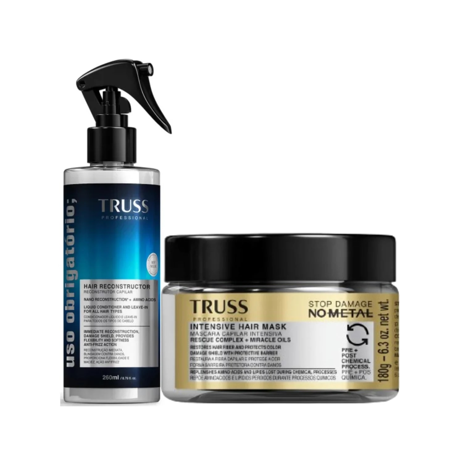 Kit Truss No Metal Uso Obrigatório (2 Produtos)