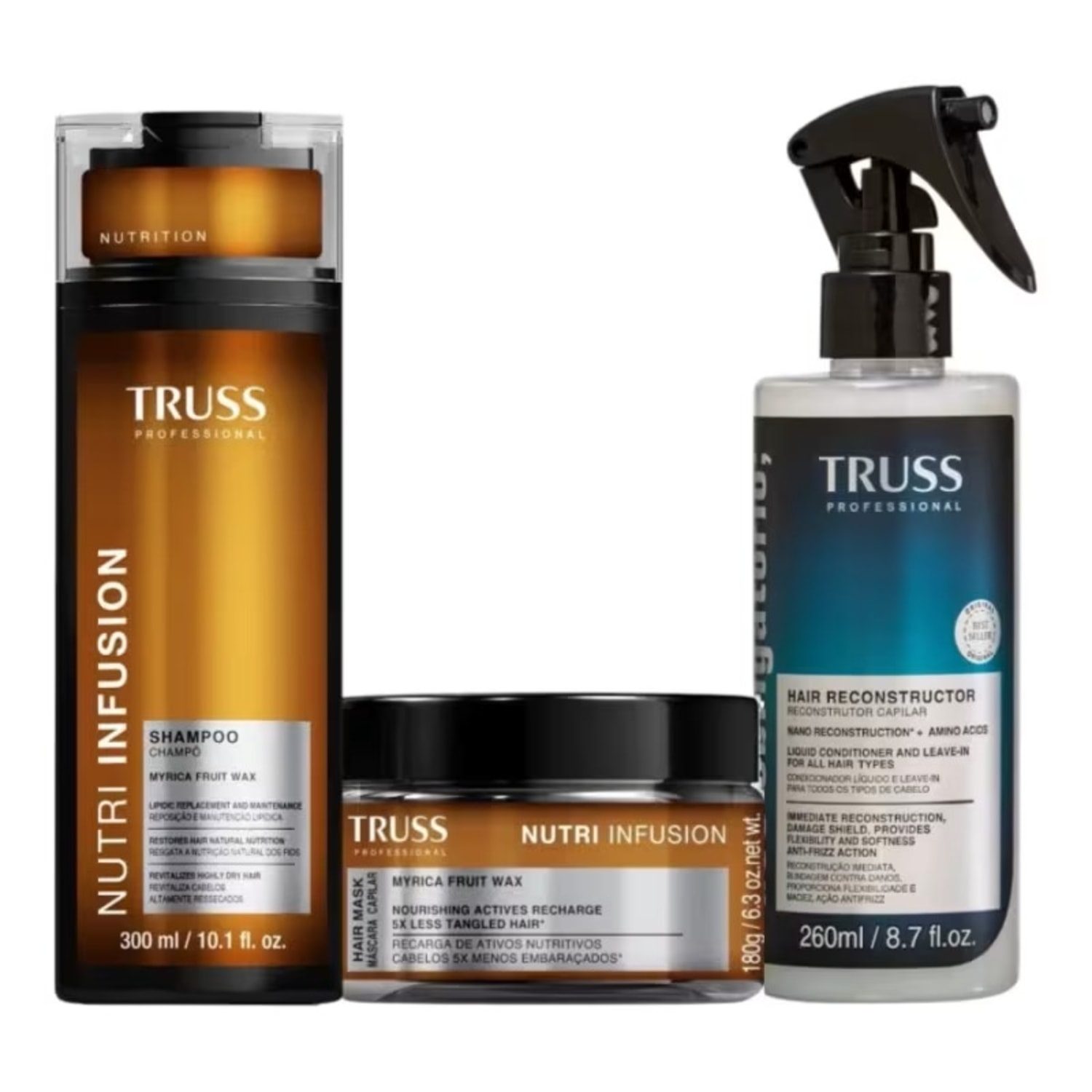 Kit Truss Nutri Infusion Obrigatório (3 Produtos)