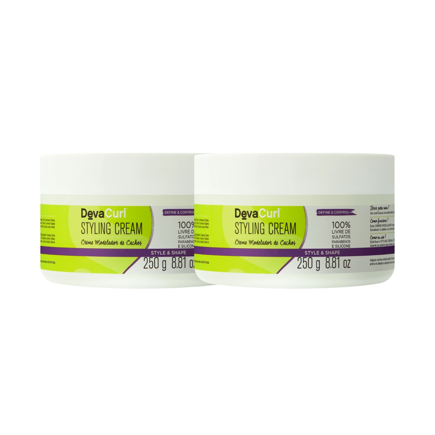 Kit Deva Curl Styling Cream Home Care (2 Unidades)