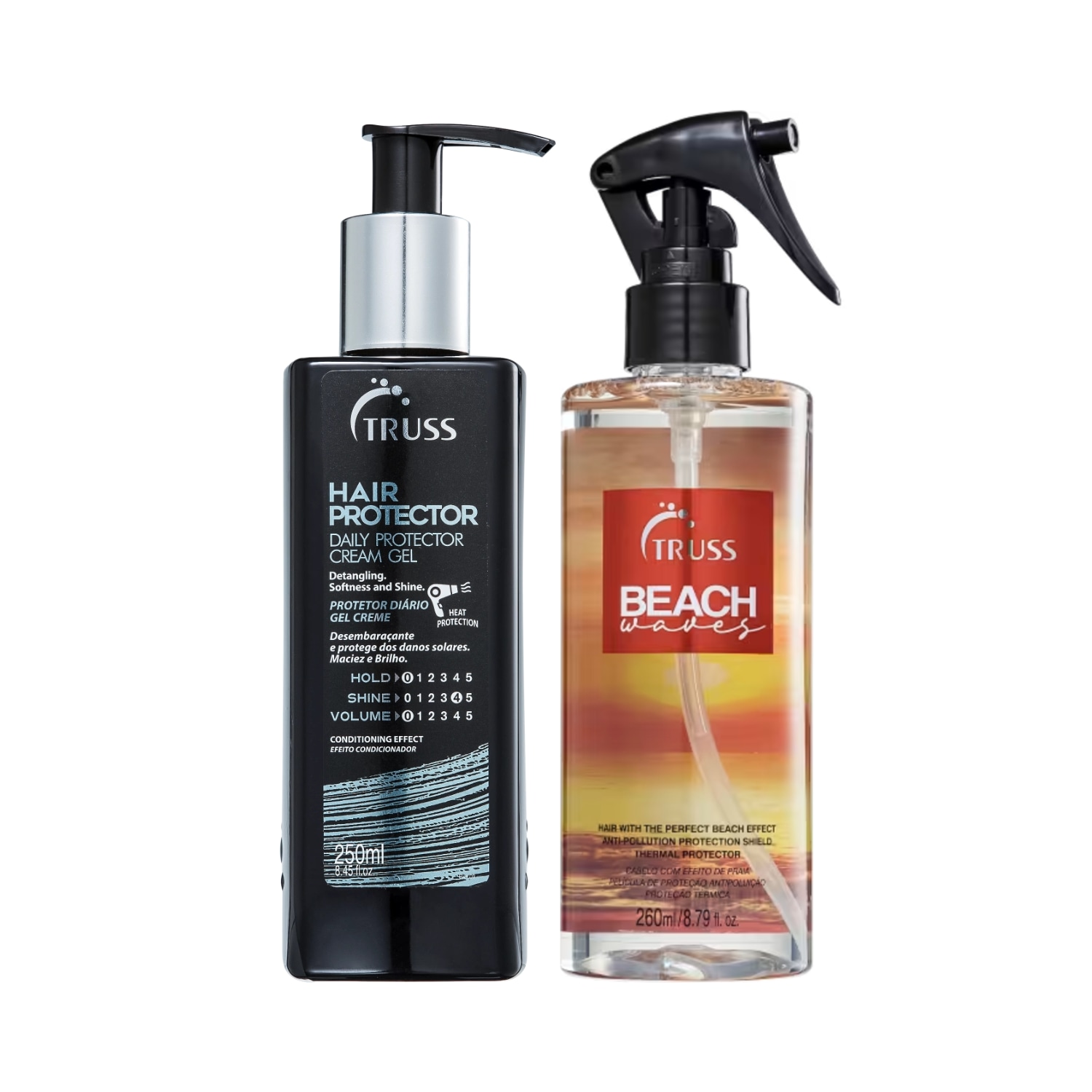 Kit Truss Hair Protector + Beach Waves 260ml