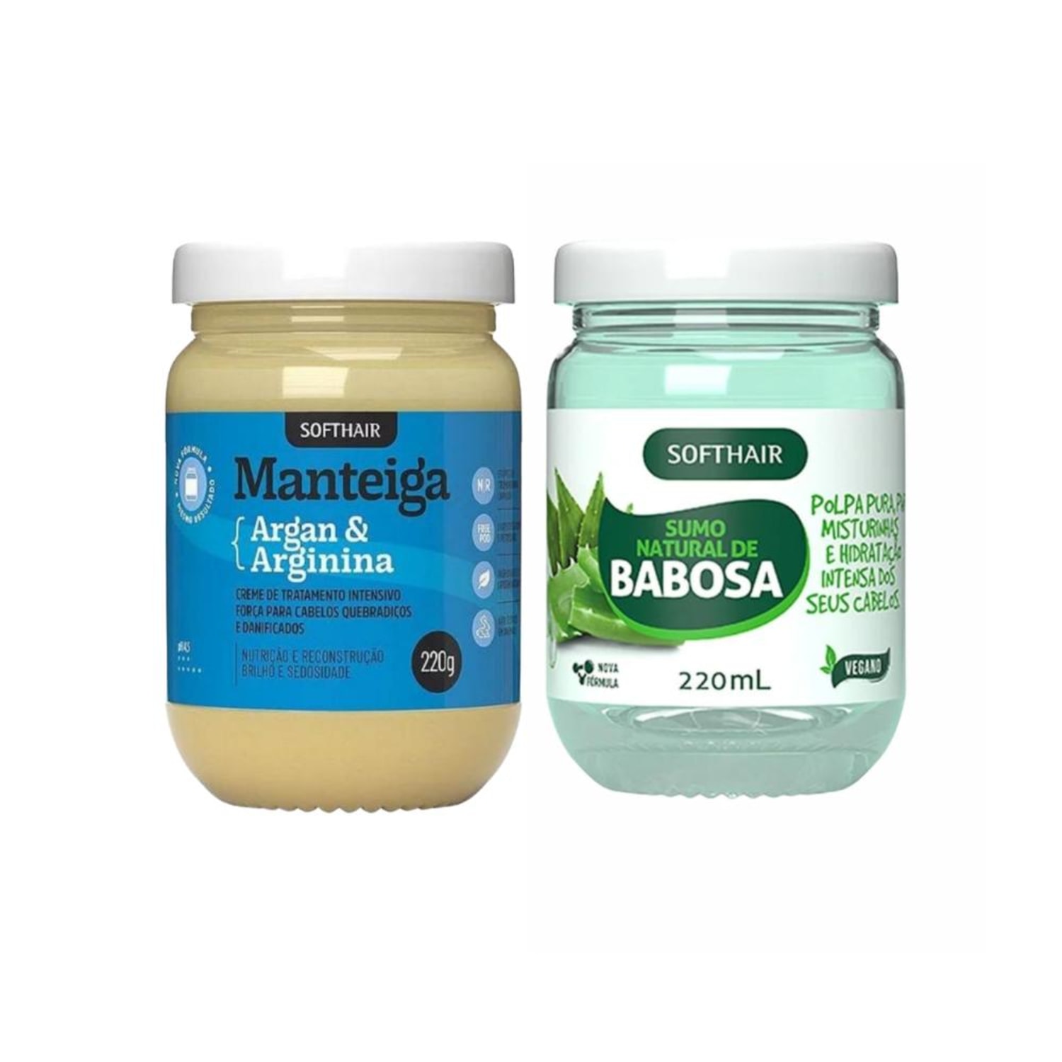 Polpa Babosa Natural Onde Comprar + Manteiga Argan Arginina