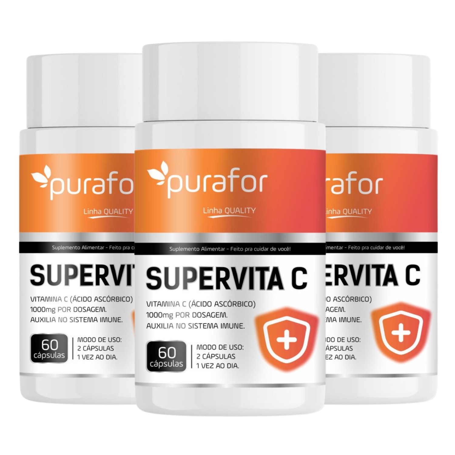 Kit Purafor Supervita C (3 Unidades)