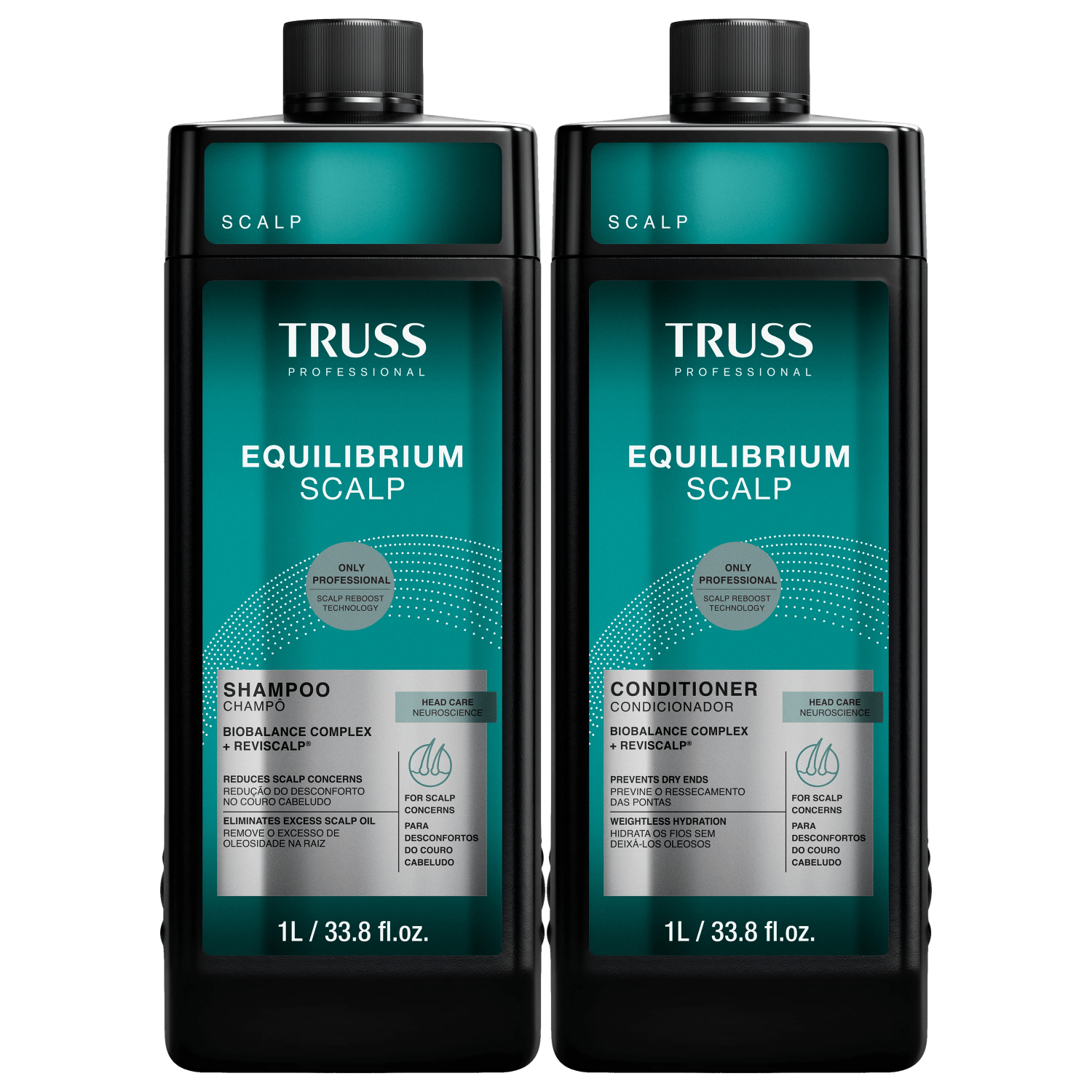 Kit TRUSS Equilibrium Scalp Salon Care (2 Produtos)