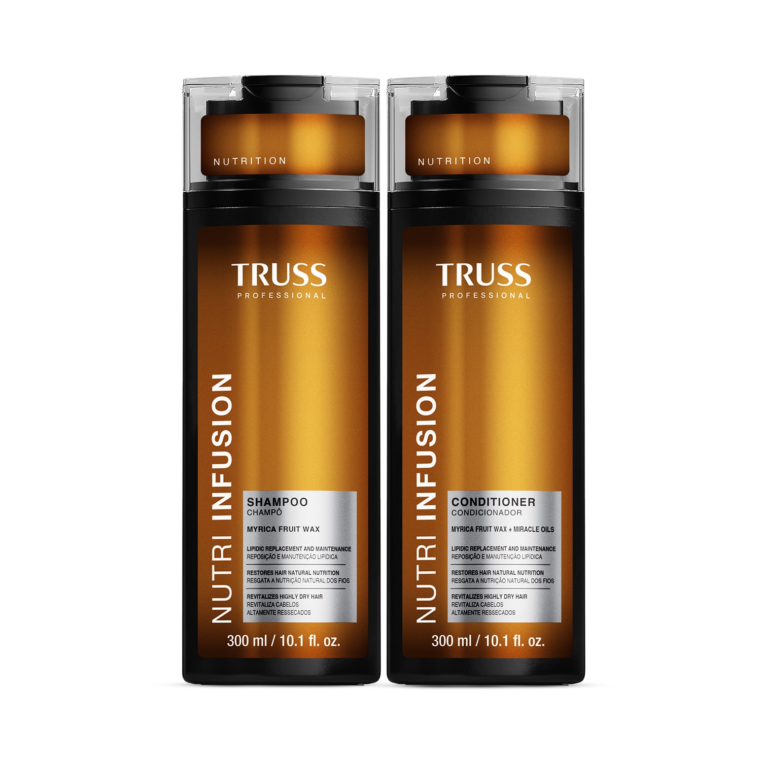 Combo Nutri Infusion Shampoo 300ml + Condicionador 300ml