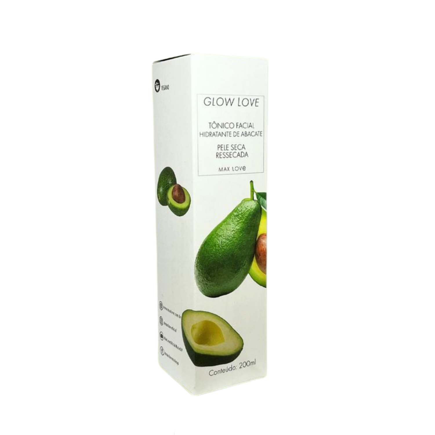 Tônico Facial Glow Love Abacate - Max Love