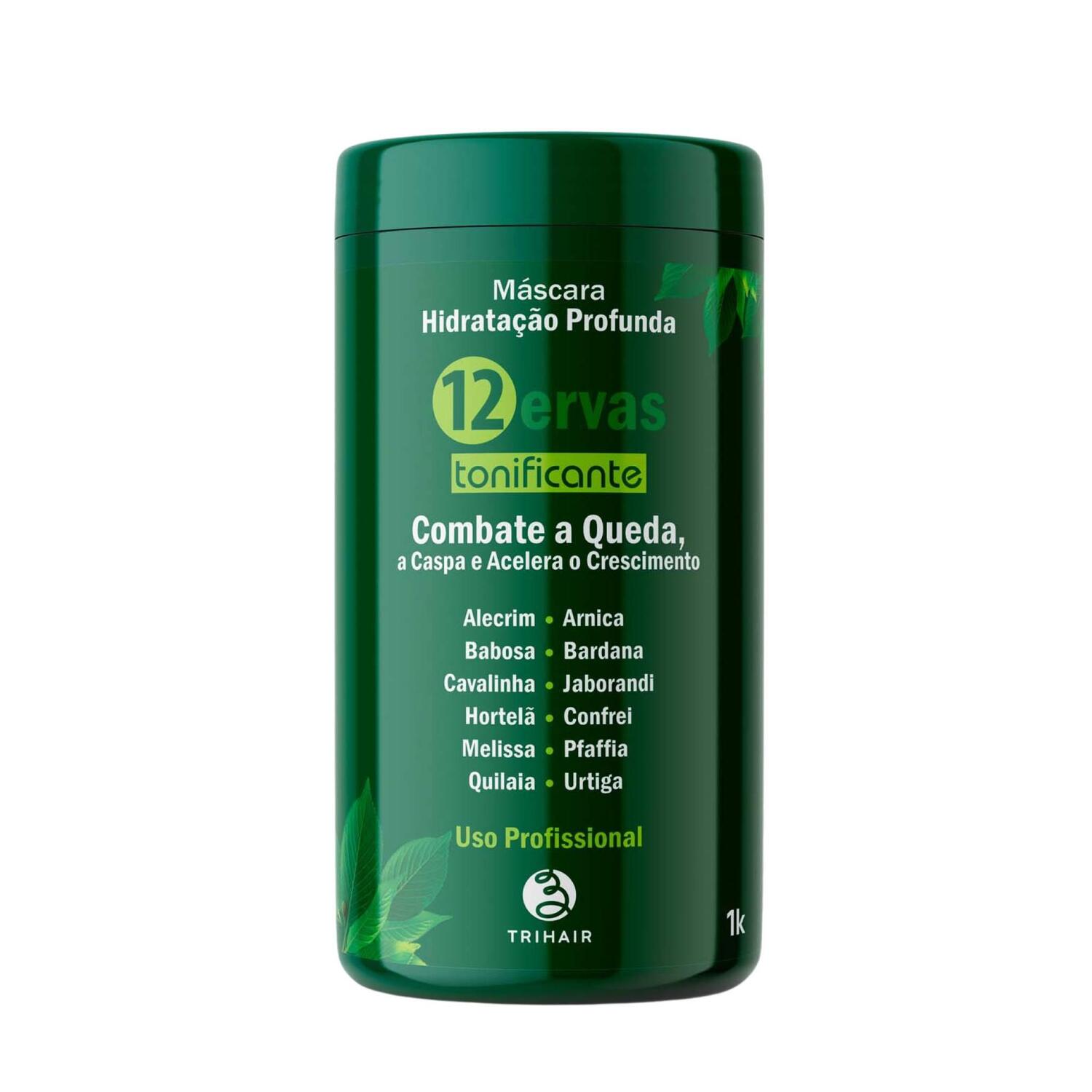 Máscara 12 Ervas Tonificante - 1Kg
