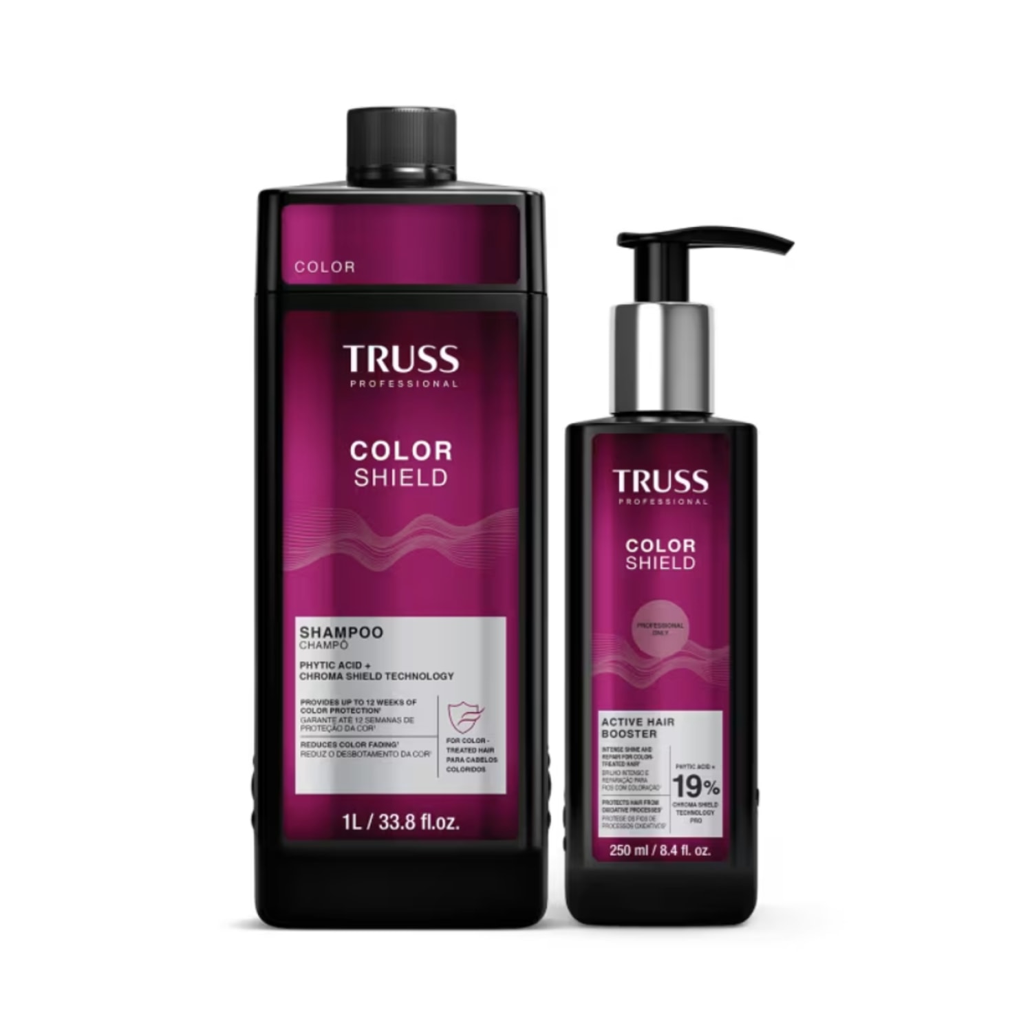 Kit TRUSS Color Shield Shampoo 1L + Leave-in 250ml