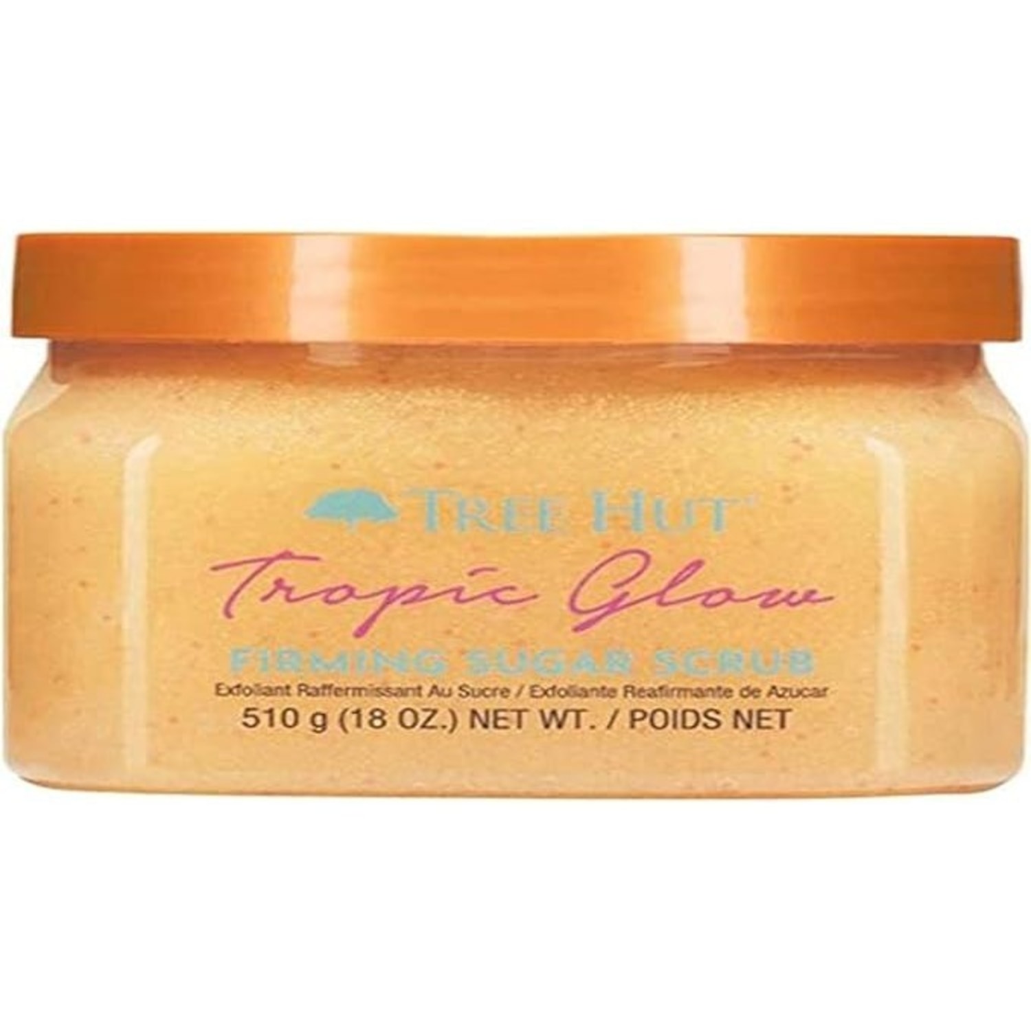 TREE HUT TROPIC GLOW FIRMING SUGAR SCRUB 510G