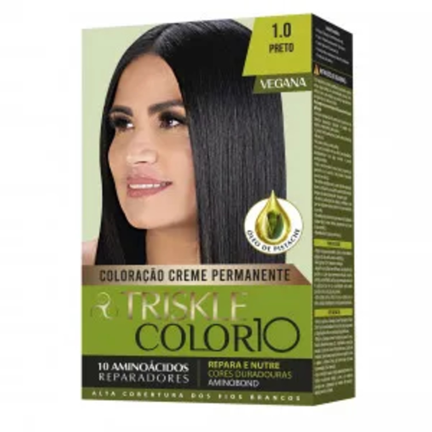 TRISKLE TINTA KIT COLOR10 COR:1.0 PRETO