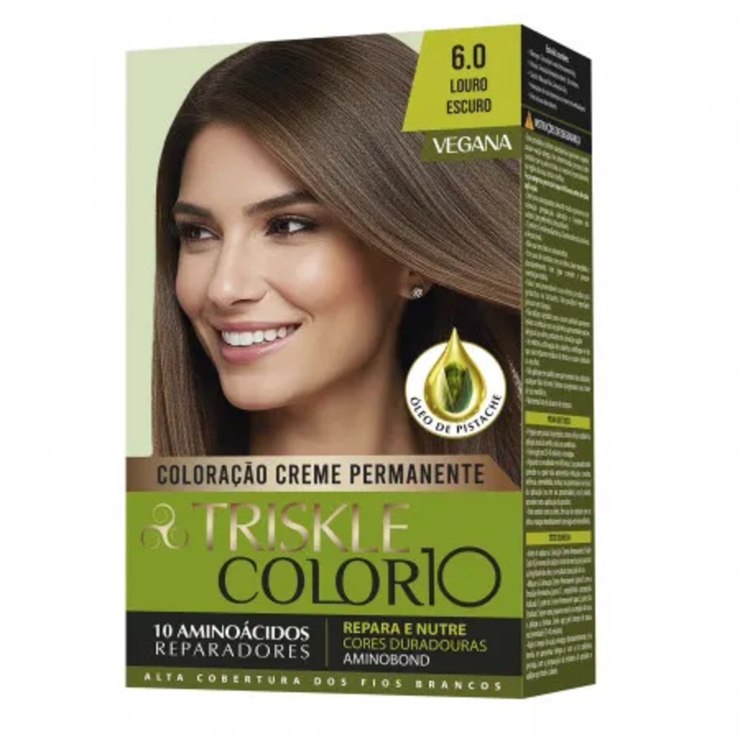 TRISKLE TINTA KIT COLOR10 COR:6.0 LOURO ESCURO
