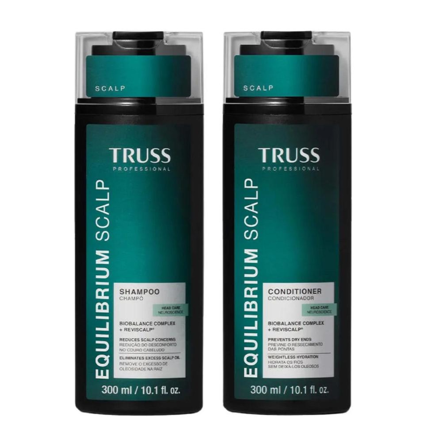 Kit Truss Equilibrium Scalp - Shampoo 300ml e Condicionador 300ml